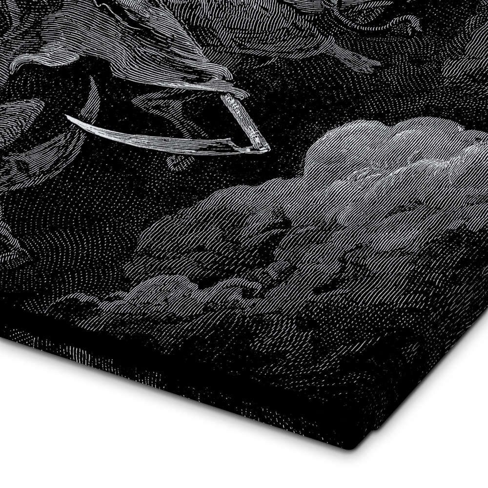 Posterlounge Wandbild Der Tod auf einem blassen Pferd, Gustave Doré, erhältlich als Poster, Leinwandbild, Wandsticker oder Acrylglasbild