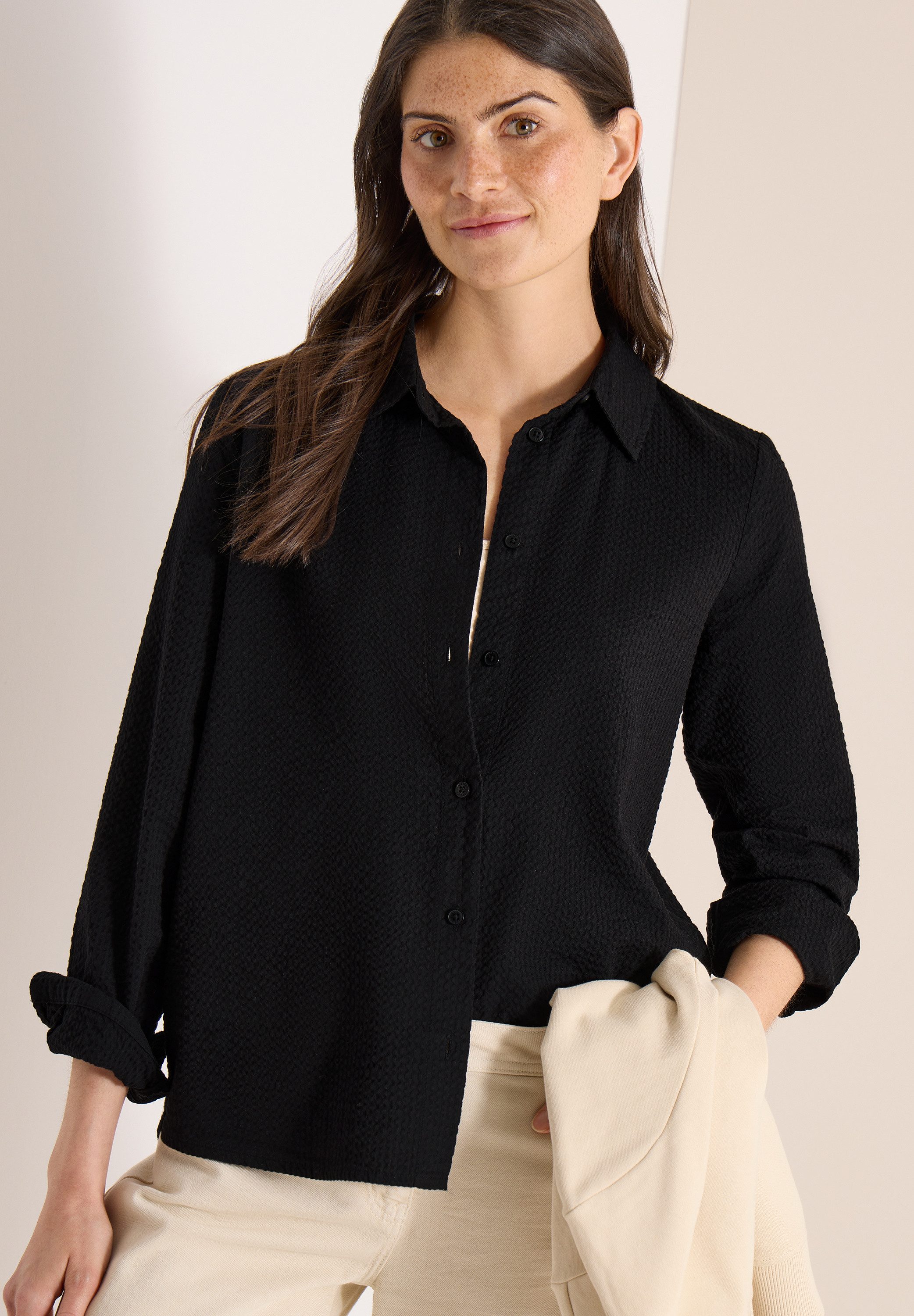 CECIL Hemdbluse in Blusen-Optik günstig online kaufen