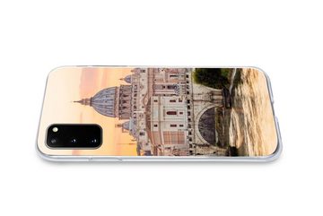 MuchoWow Handyhülle Italien - Skyline - Rom, Phone Case, Handyhülle Samsung Galaxy S20, Silikon, Schutzhülle