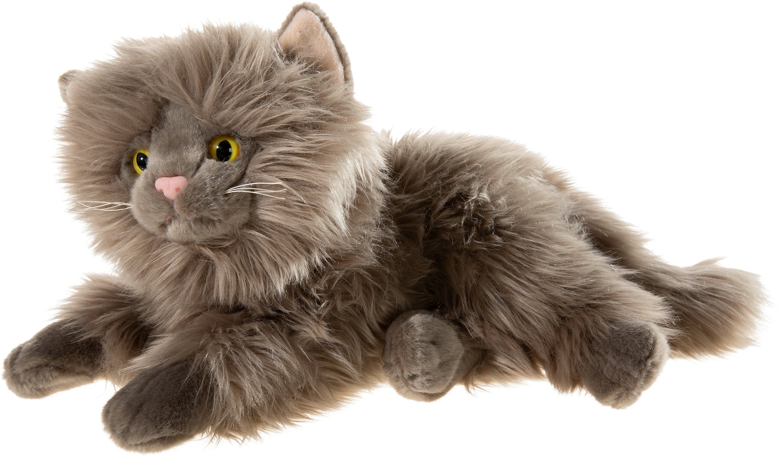 Heunec® Kuscheltier Misanimo, Schmusetiger, grau