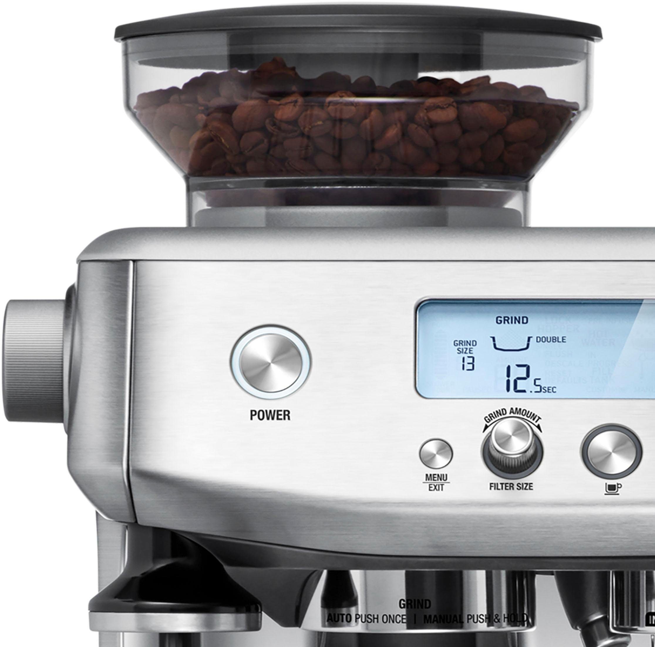 Sage Espressomaschine »The Barista Pro, SES878BSS4EEU1«, Gebürstetes Edelstahl
