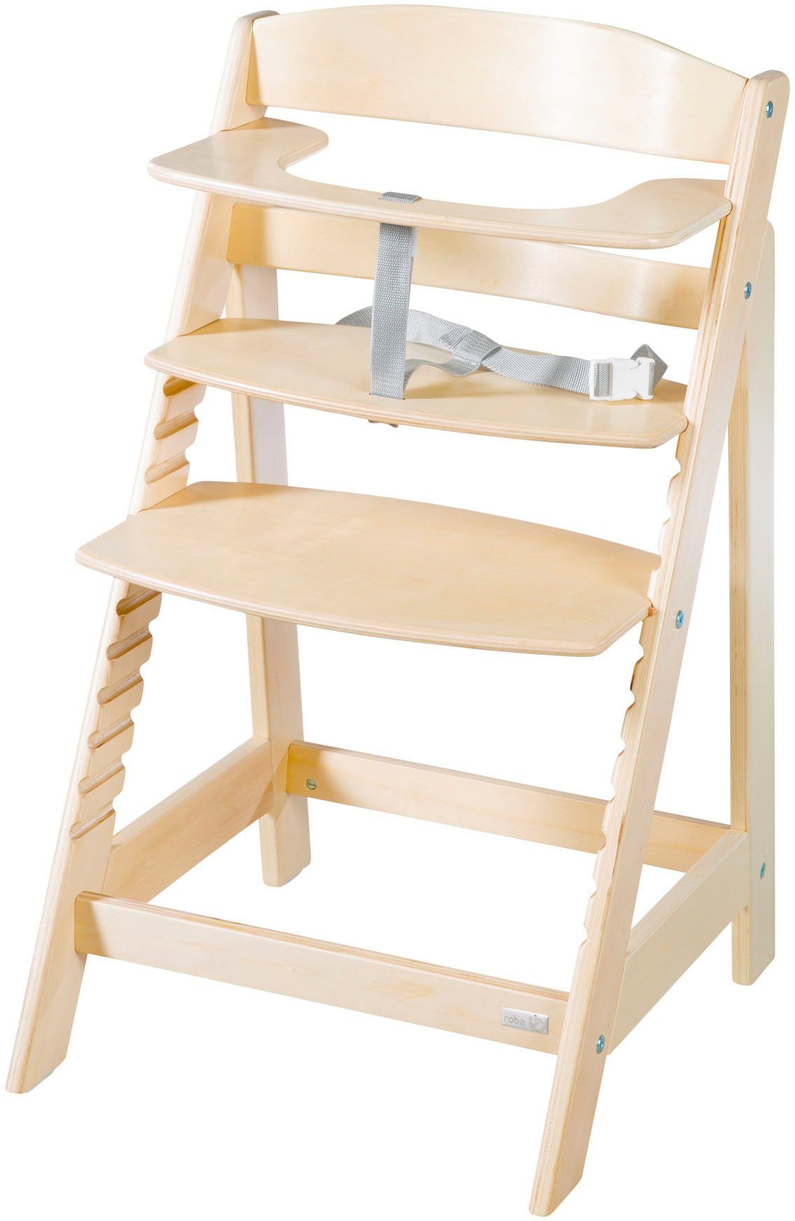 roba® Sit natur, Flex, Hochstuhl Holz aus Up