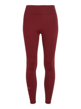 Tommy Hilfiger Sport Funktionsleggings ESS RW MINI CORP LEGGING 7/8 in 7/8 Länge, hoher Taillenbund, Hilfiger Logo-Schriftzug am Bein