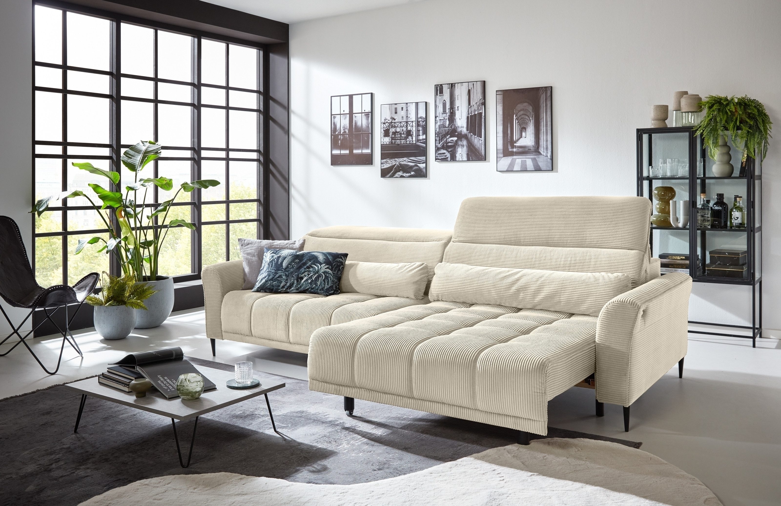 freiraum Big-Sofa Wolve, 2x elektr. Verstellung, günstig online kaufen