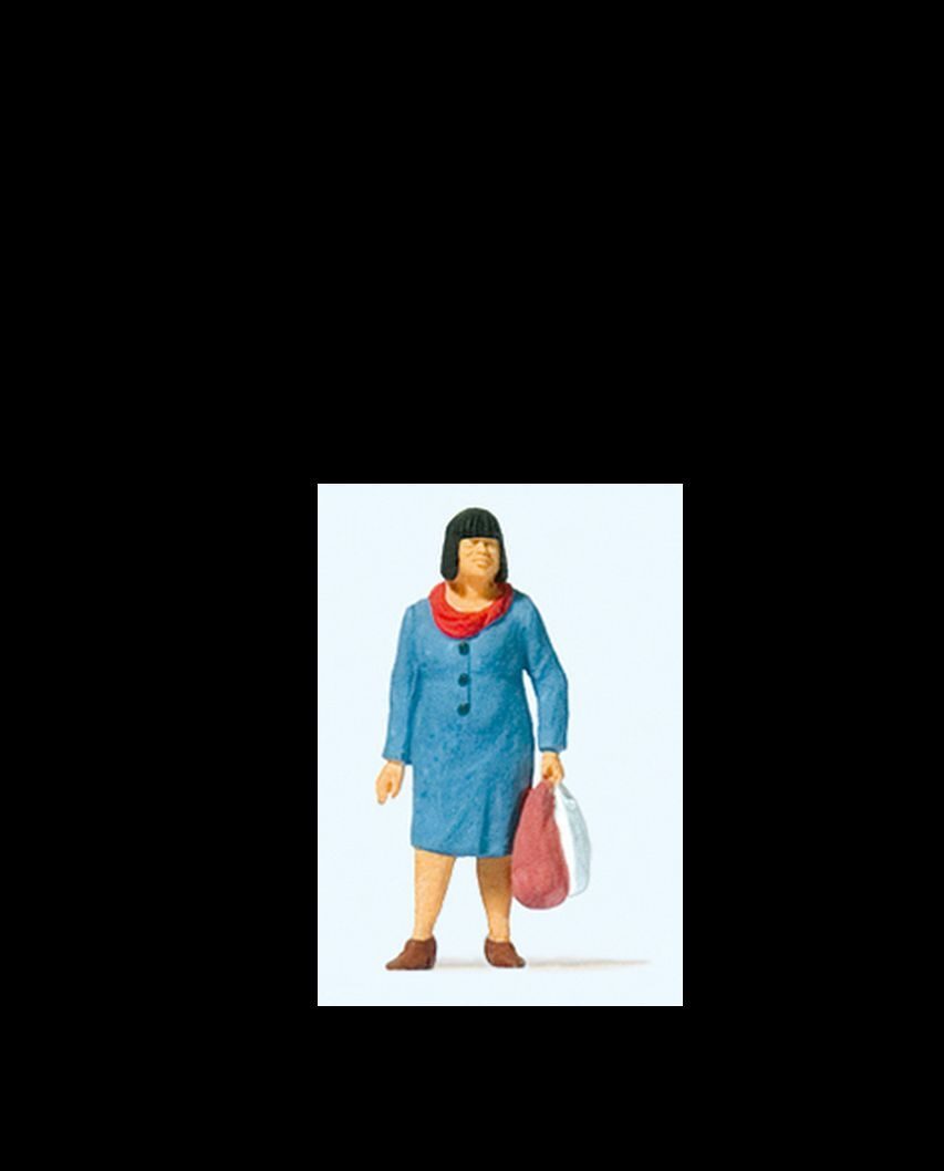 Preiser Sammelfigur Beim Einkaufen PRE28201, Made in Europe