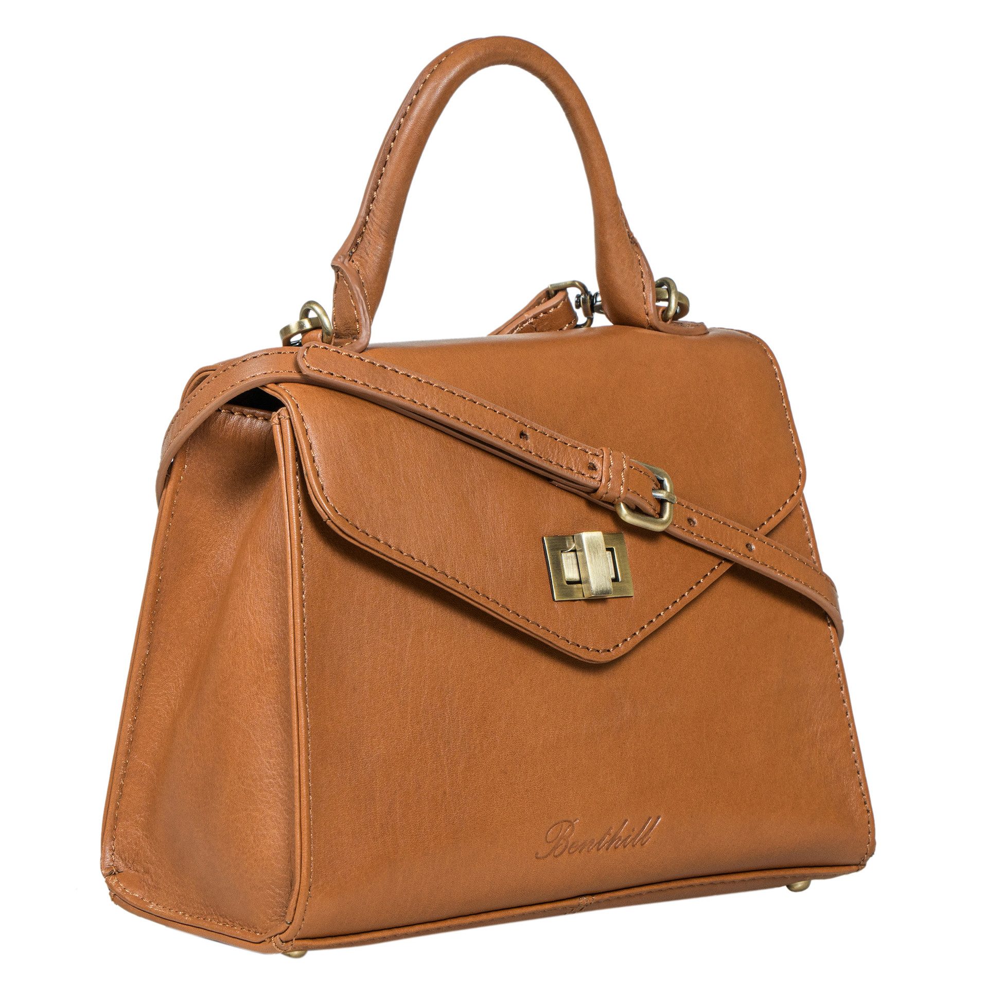 Handtasche Damen Echt Leder Handtasche Frauen Henkeltasche Vintage Schultertasche