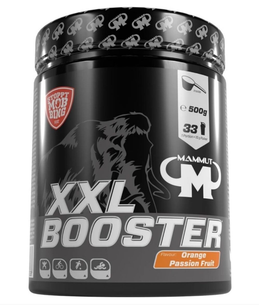 Mammut Nutrition Mammut Nutrition XXL Booster – 500 g-Dose (Orange Passion Fruit) Pulver