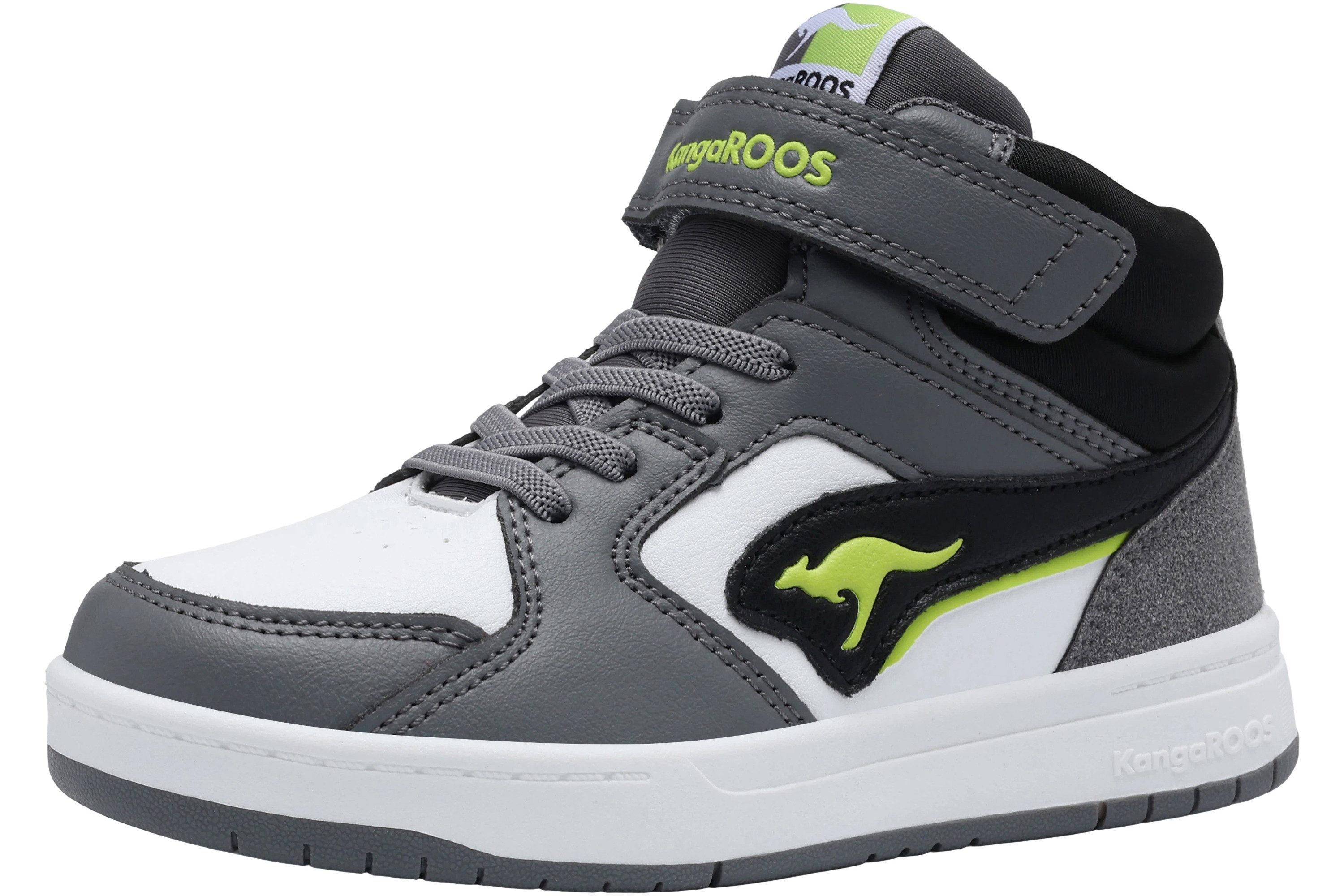 steel grey/neon green