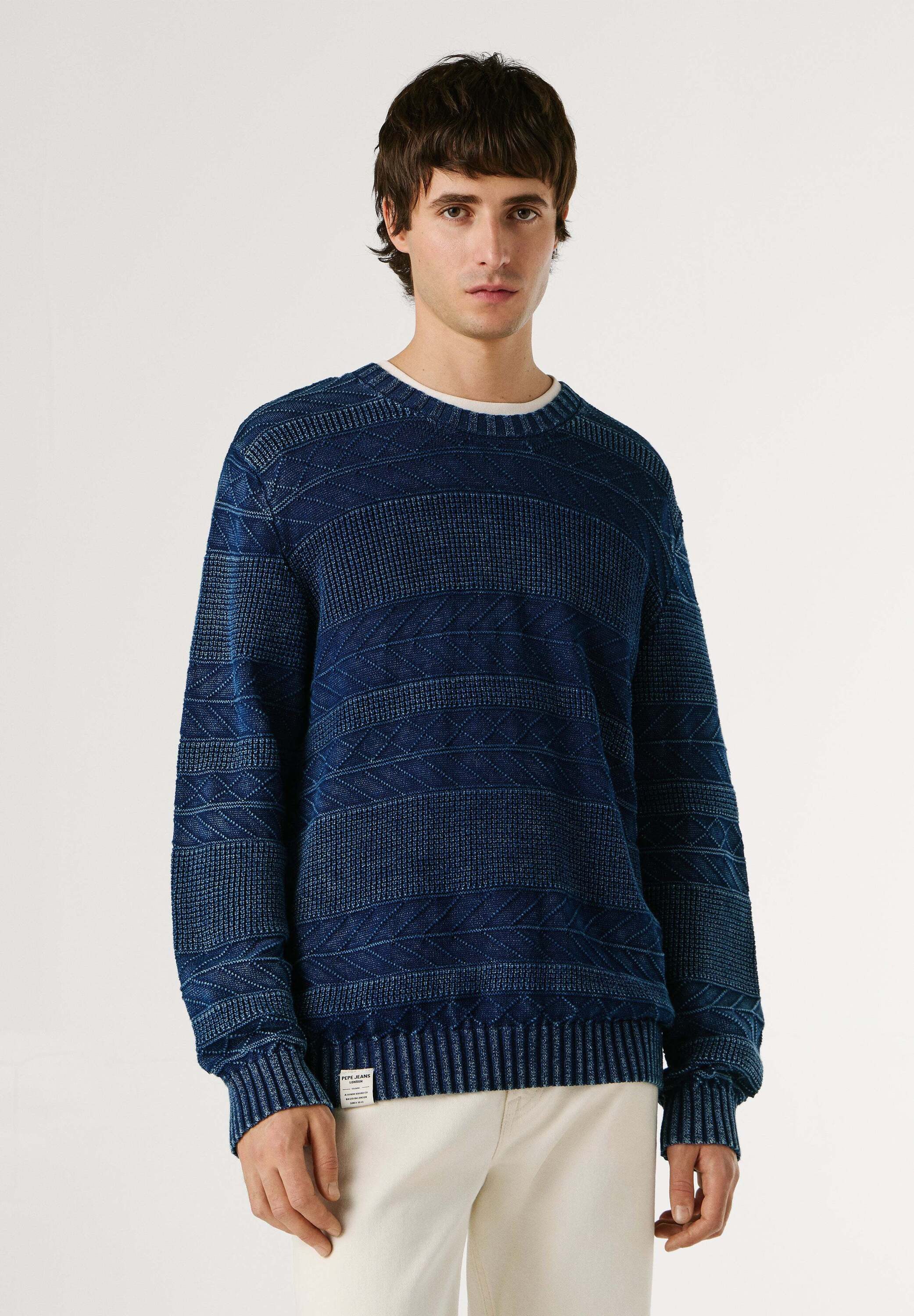 Pepe Jeans V-Ausschnitt-Pullover jumper FARRIS INDIGO