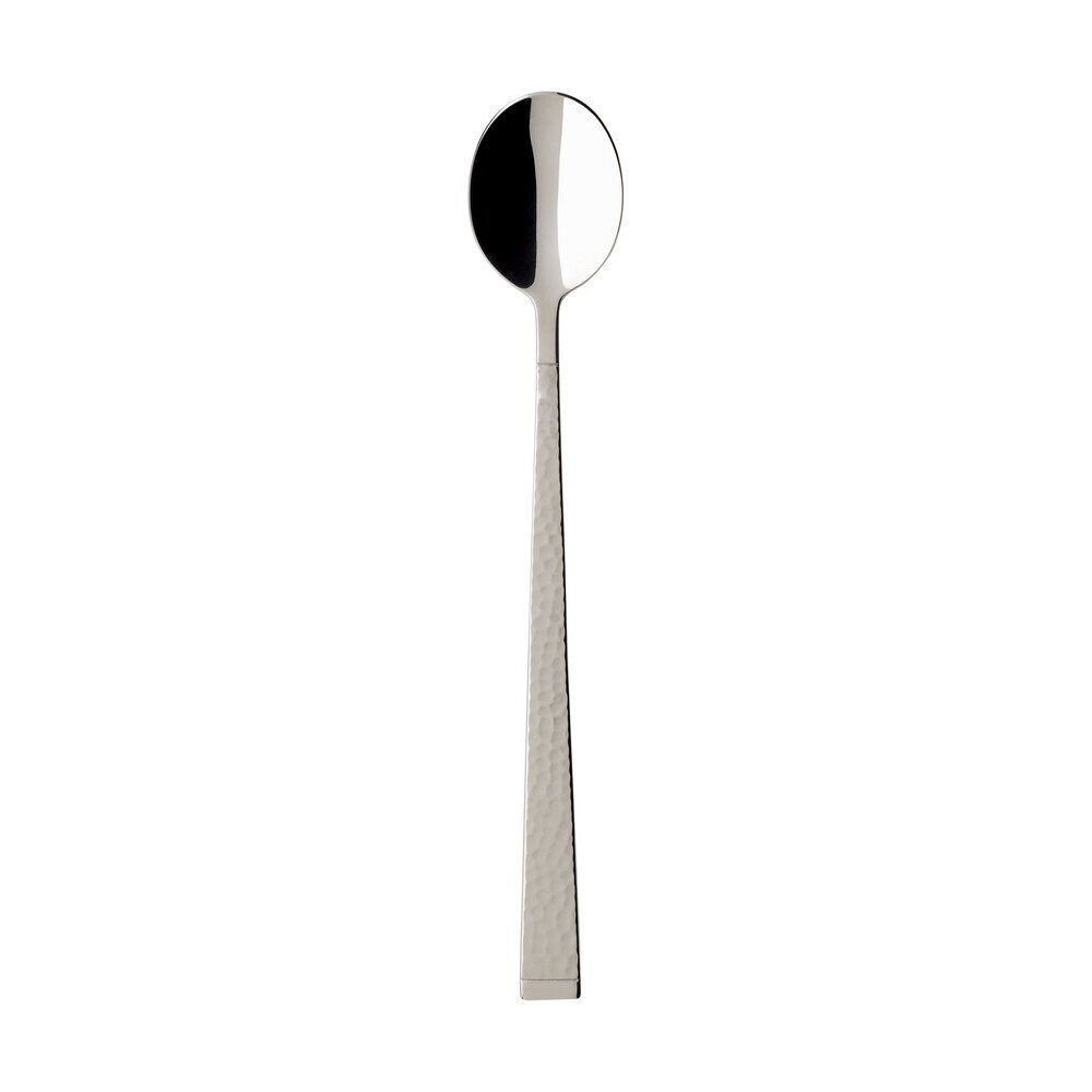 Villeroy & Boch Latte-Macchiato-Löffel Latte macchiato Löffel 19,5 cm Blacksmith edelstahl, Latte macchiato Löffel, 19,50cm, Edelstahl, silber