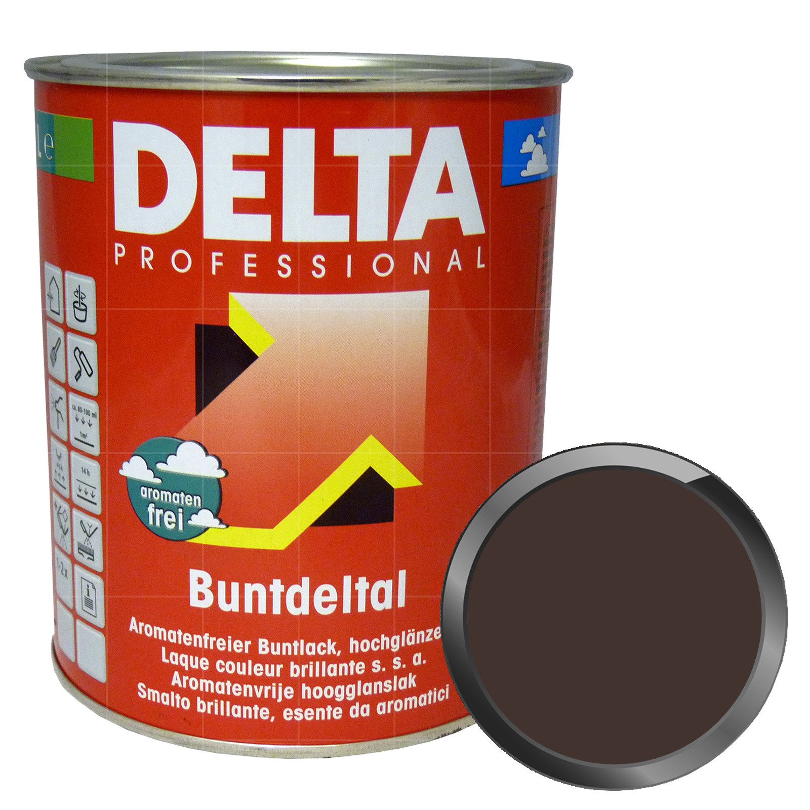Delta Lack Professional Buntdeltal - 0.375 Ltr