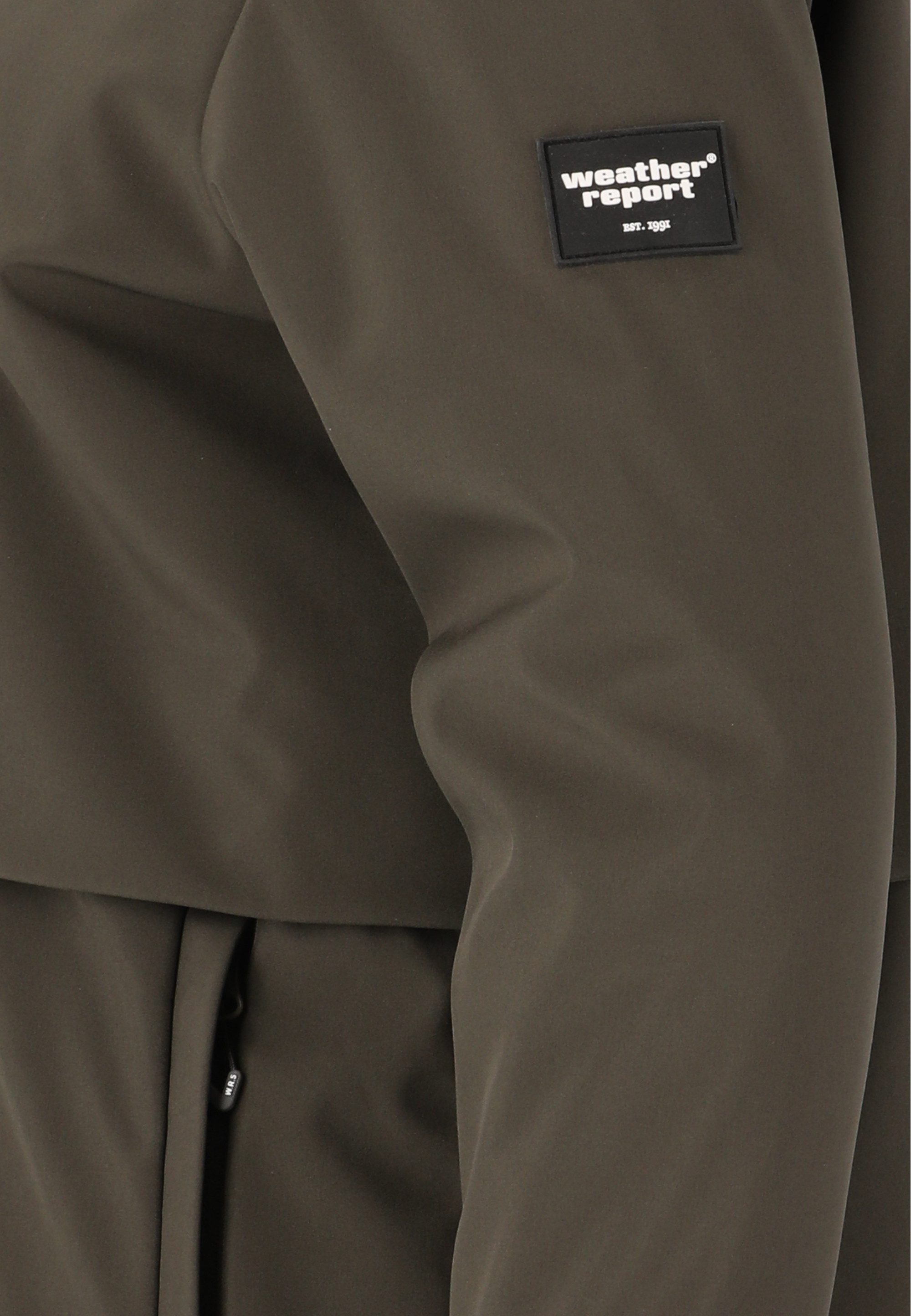 WEATHER REPORT Softshelljacke Tulson im funktionalen, wetterfesten Design