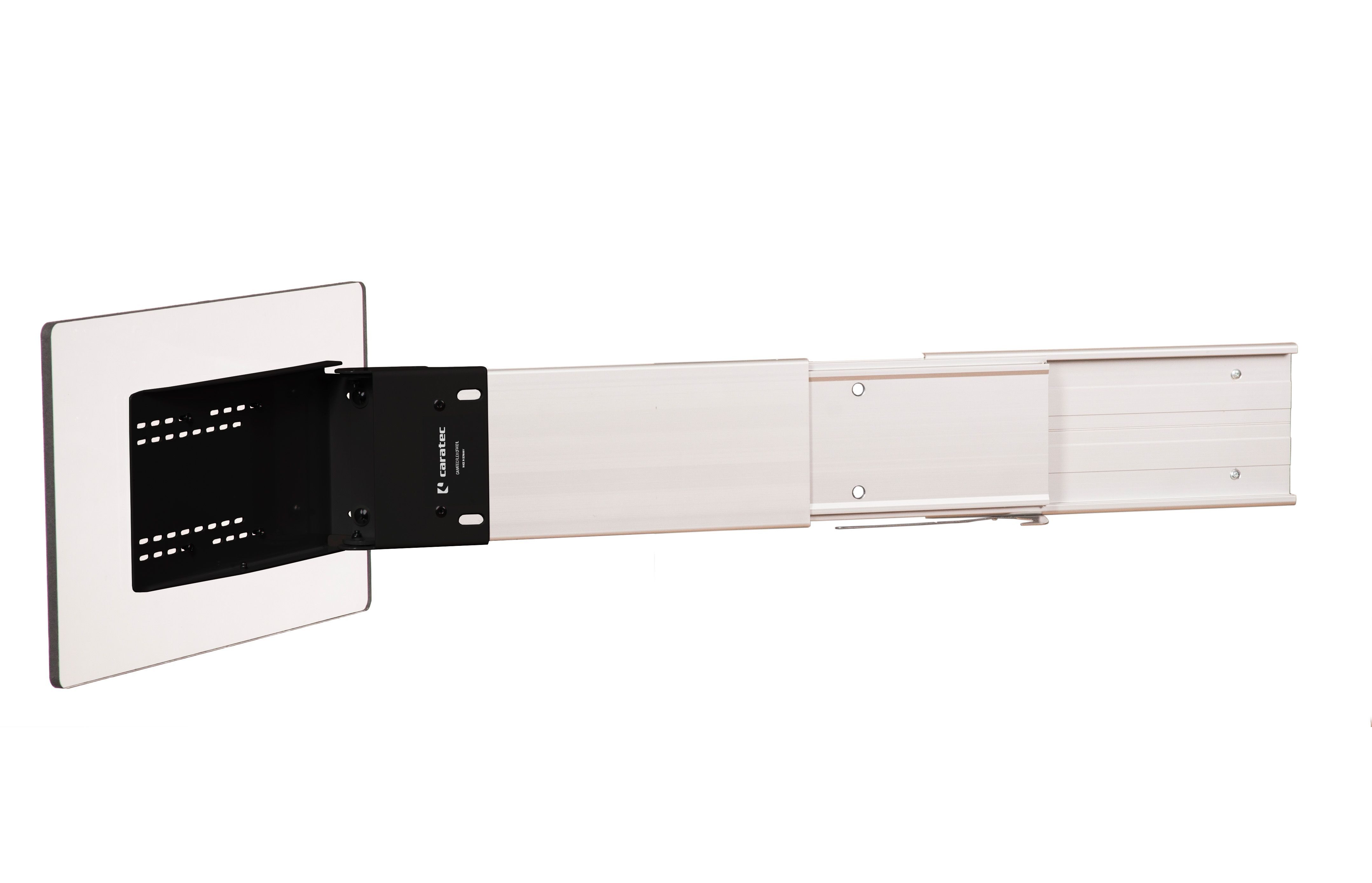 Caratec TV-Wandhalterung CFA101L, TV-Halter seitlicher Auszug Max. 6kg Last 190° Drehfunktion, (1-tlg)