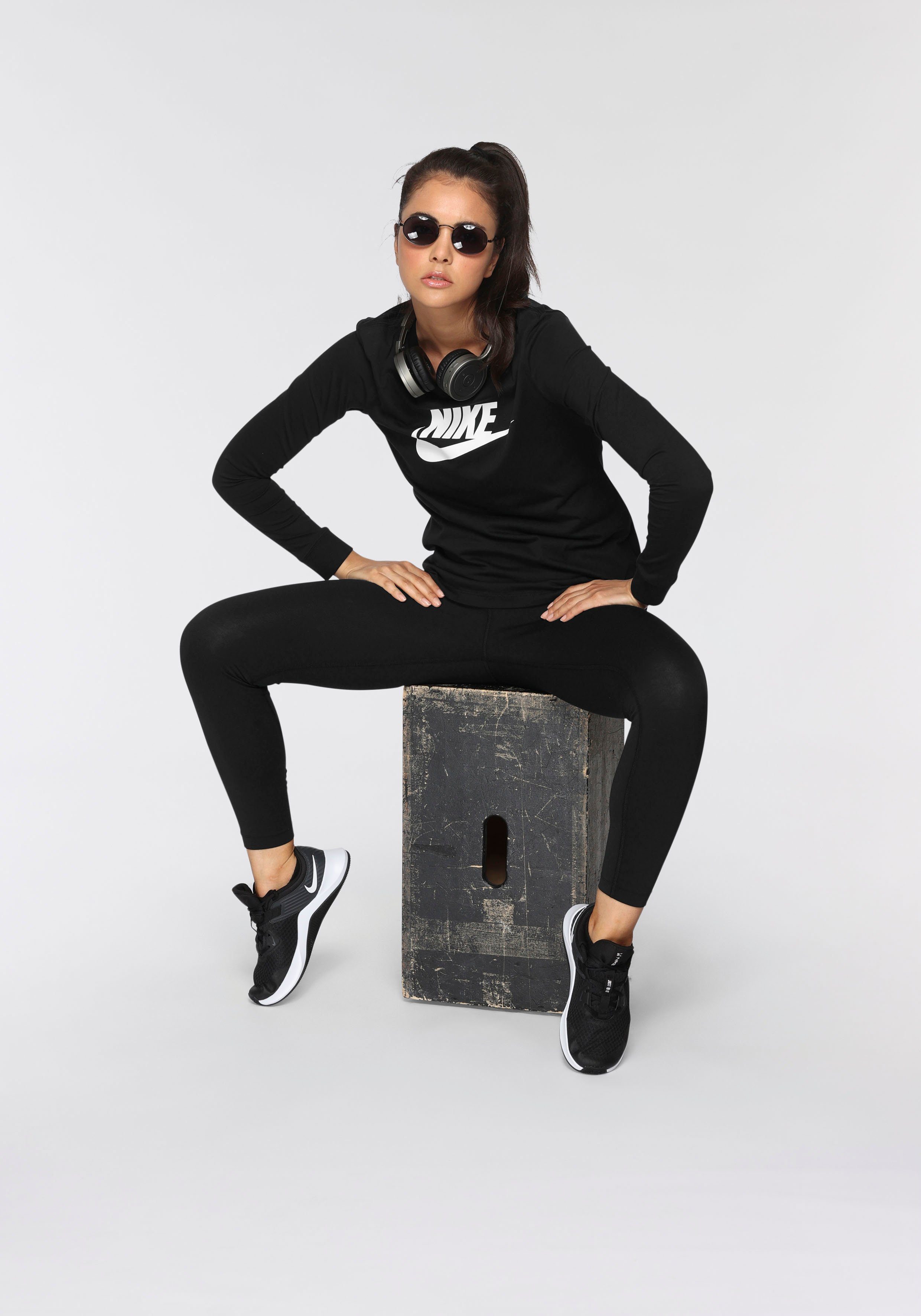 Nike Sportswear Leggings Essential Women's / Mid-Rise Leggings schwarz