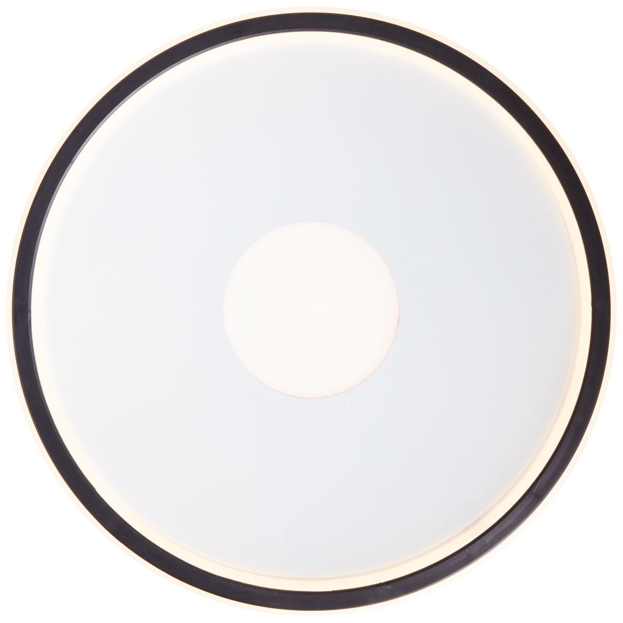 Brilliant Deckenleuchte Vegas, CCT - über Fernbedienung, Dimmfunktion, Nachtlichtfunktion, LED fest integriert, Farbwechsler, sehr helle LED - über Fernbedienung dimmbar - 50cm Ø - 5400 Lumen