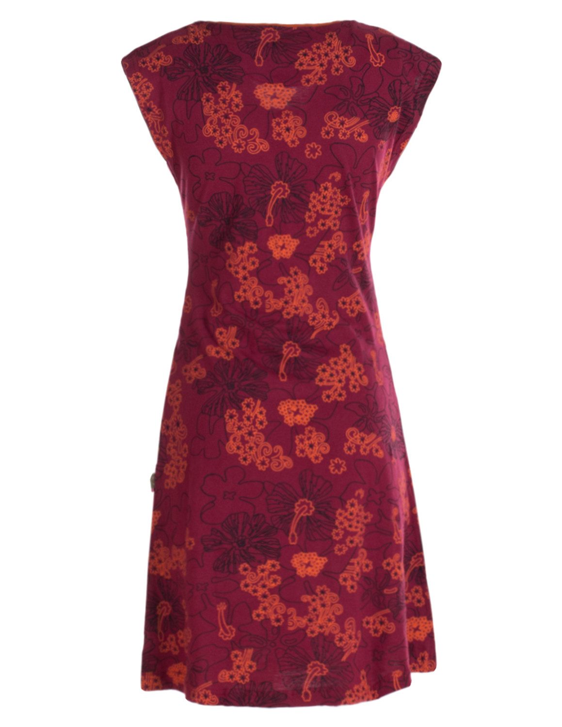 Vishes Tunikakleid Kurzarm Damen Sommer-Kleid Longshirt-Kleid Tunika-Kleid günstig online kaufen