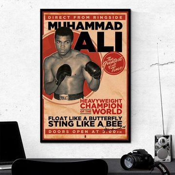PYRAMID Poster Muhammad Ali Poster Vintage 61 x 91,5 cm