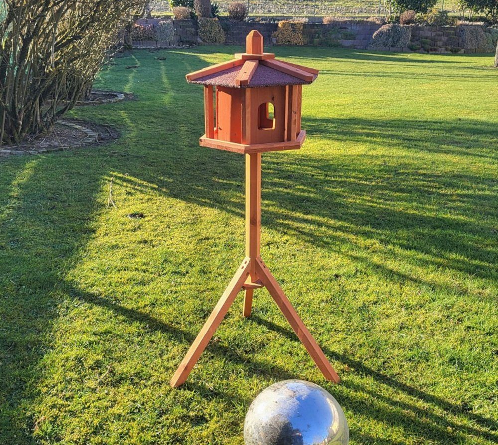 MYPETS Vogelhaus Vogelhaus VÖGLEIN mit Ständer Vogelfutterhaus