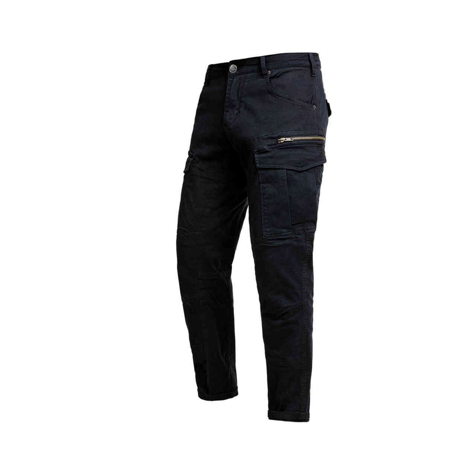 John Doe Motorradhose Stroker Cargo XTM Motorrad Textilhose Knieprotektoren günstig online kaufen
