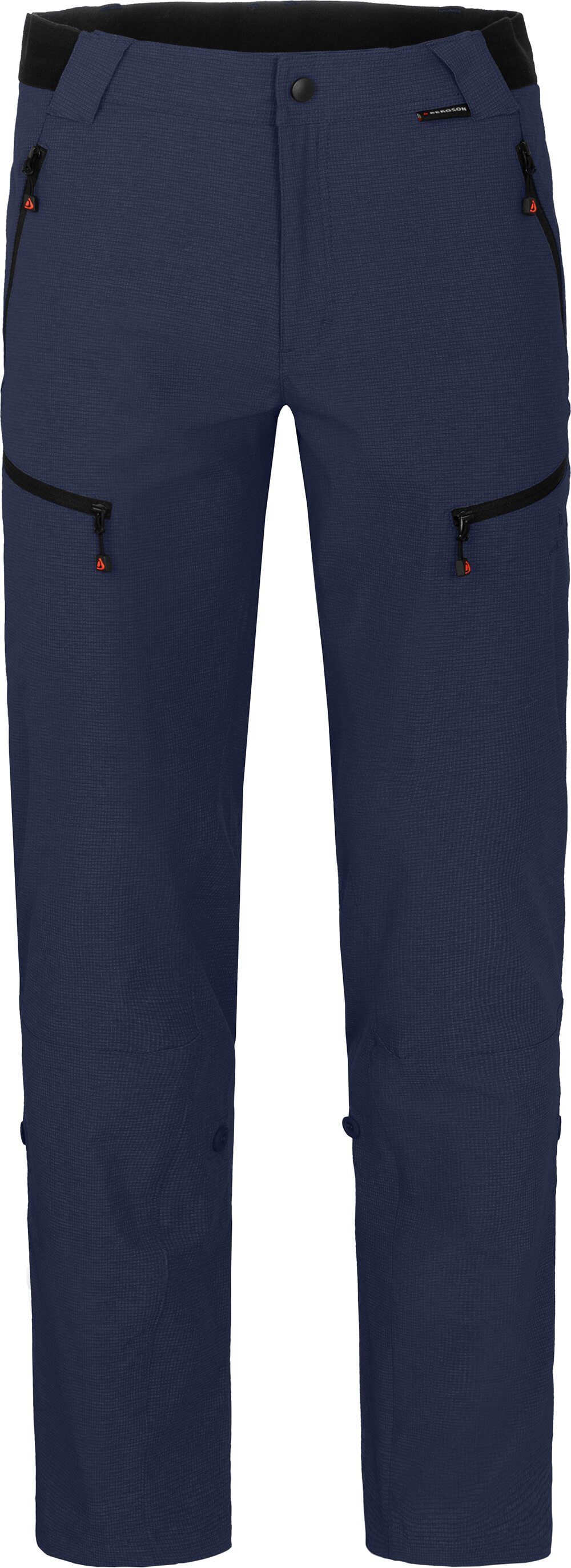 Bergson Outdoorhose LEBIKO Herren Wanderhose, robust, elastisch, Langgrößen, peacoat blau | Shorts