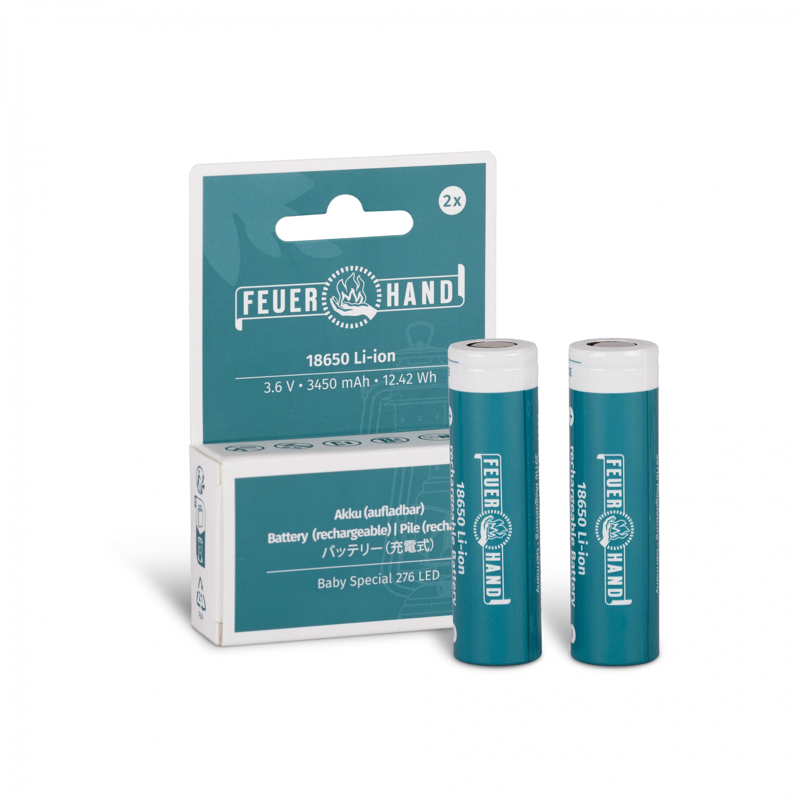 Feuerhand Gartenleuchte Feuerhand Li-Ion Akku für Baby Special 276 LED (2er günstig online kaufen
