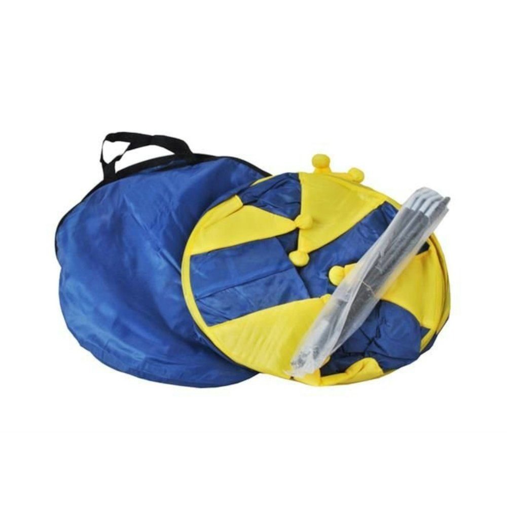 ISO TRADE Innenzelt Blaues Kinderzelt, Personen: 2 (Spar-Set, 1 tlg., spielen, Prinzessin), das Zelt hat keine scharfen Kanten – Bild 4 von 5