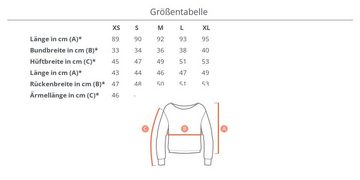 Ital-Design Kapuzensweatshirt Damen Freizeit Kapuze Camouflage Stretch Sweatshirt in Lila