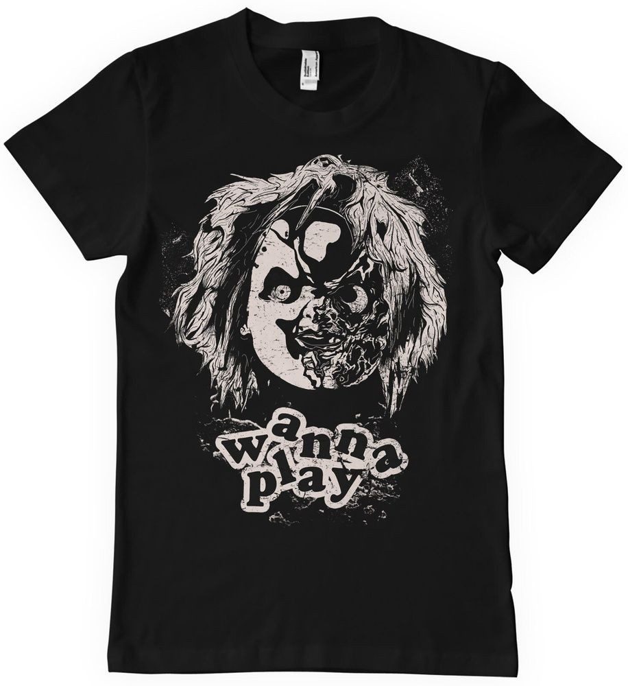 Chucky T-Shirt Wanna Play Big Tall T-Shirt