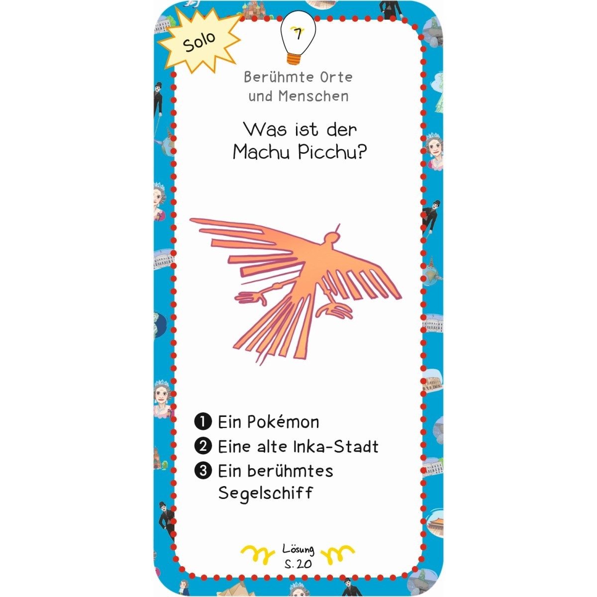Moses. Verlag Spiel Allgemeinwissen-Quiz für Kinder & Erwachsene, 100 Karten