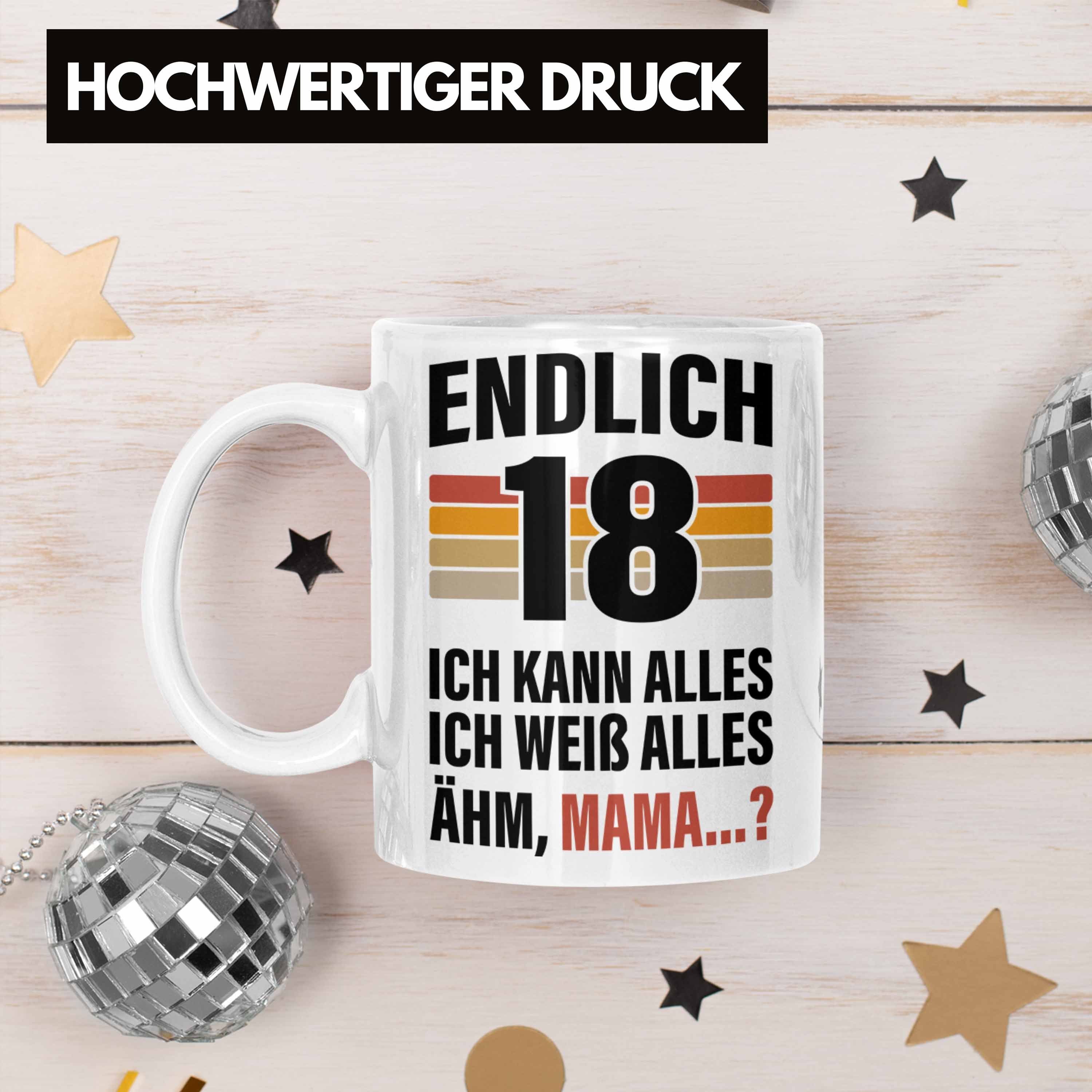Trendation Tasse Trendation - 18. Geburtstag Junge Mädchen Tasse 18 Jahre alt Sohn Tochter Geschenkidee – Bild 4 von 5
