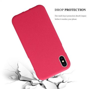 Cadorabo Handyhülle Apple iPhone XS MAX Apple iPhone XS MAX, Flexible TPU Silikon Handy Schutzhülle - Hülle - ultra slim