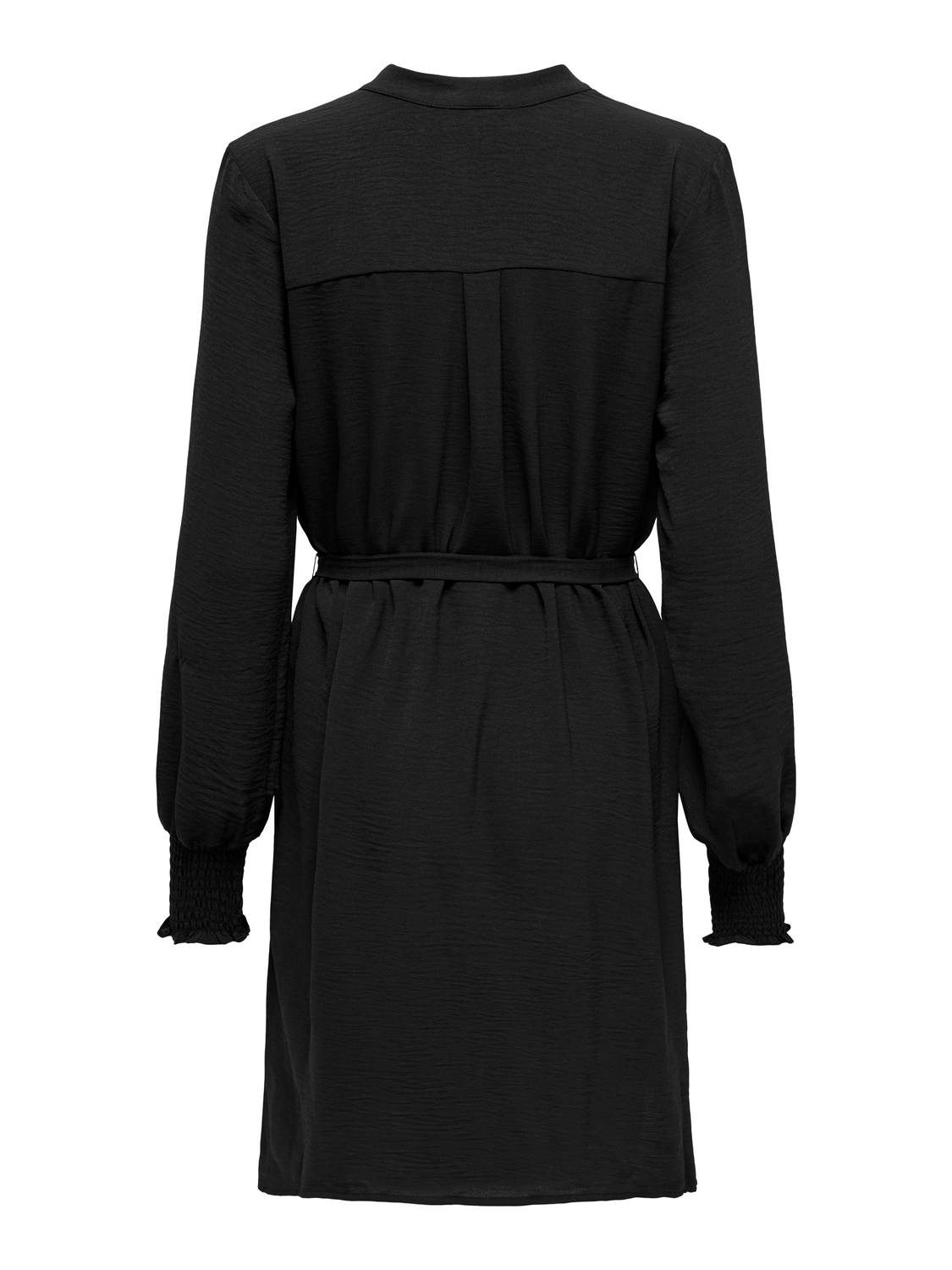 ONLY Minikleid ONLMETTE LIFE V-NECK SMOCK günstig online kaufen