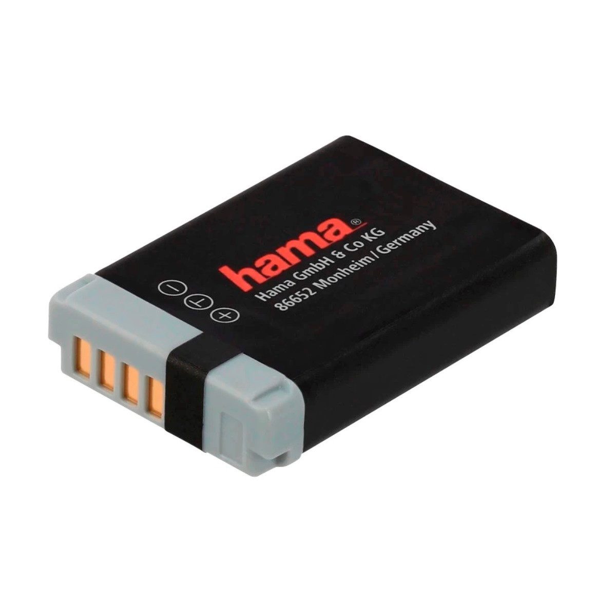Hama Li-Ion Akku 3,6V passend für Canon NB-13L Kamera-Akku 1010 mAh (3,6 V), passend für Canon PowerShot G5X G7X G9X SX620 SX720 SX730 SX740 etc