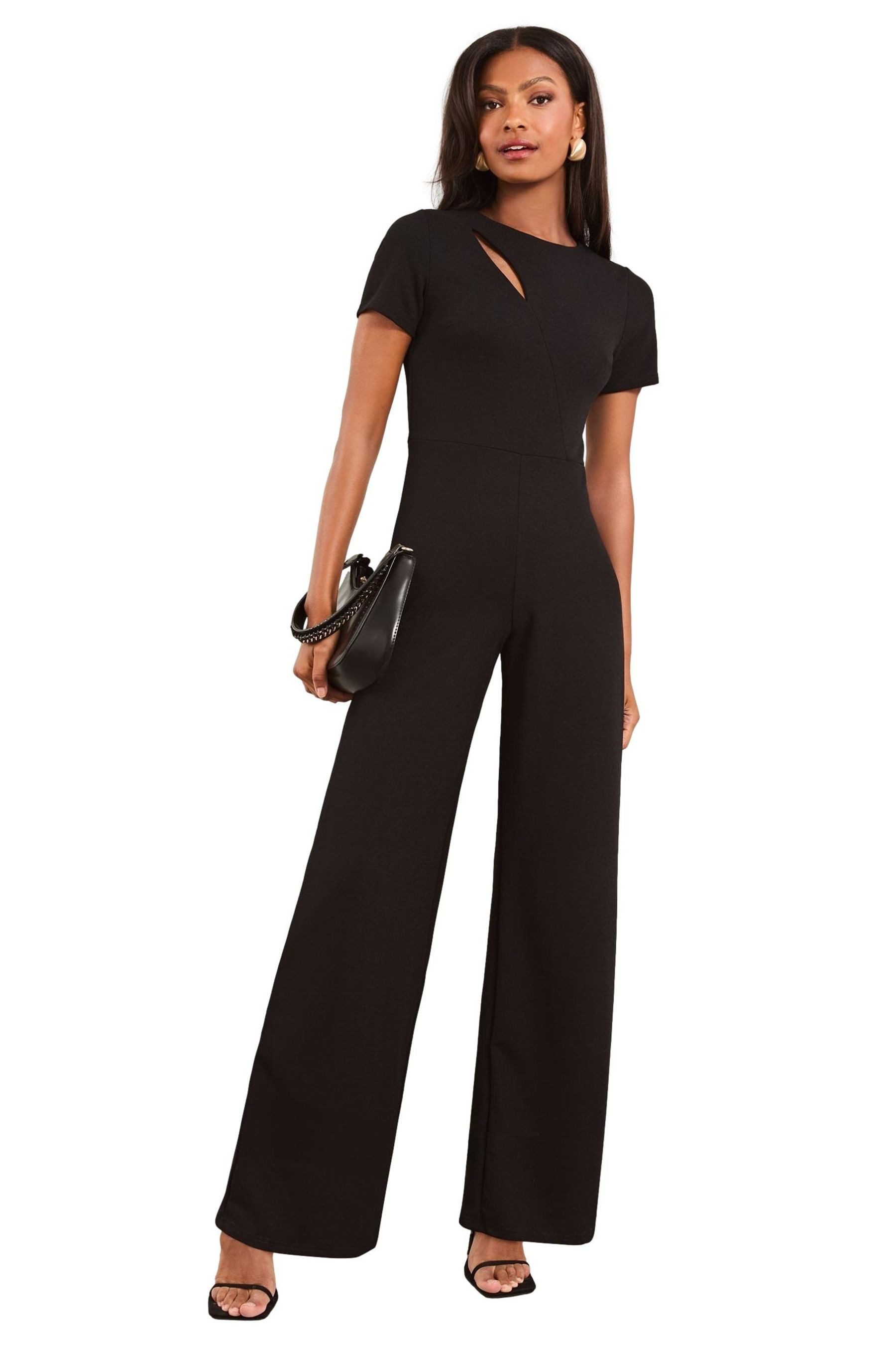 LIPSY Jumpsuit Lipsy Jumpsuit mit kurzen Ärmeln, Regular (1-tlg) günstig online kaufen