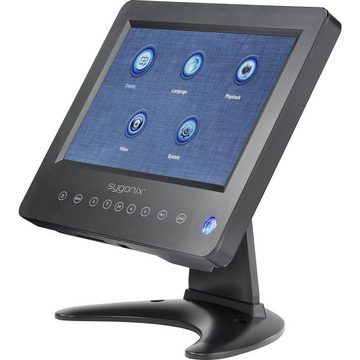 Sygonix AHD Überwachungskamera-Set, LCD-DVR Kombisystem Überwachungskamera (mit IR-LEDs, Aufnahme auf Speicherkarte)