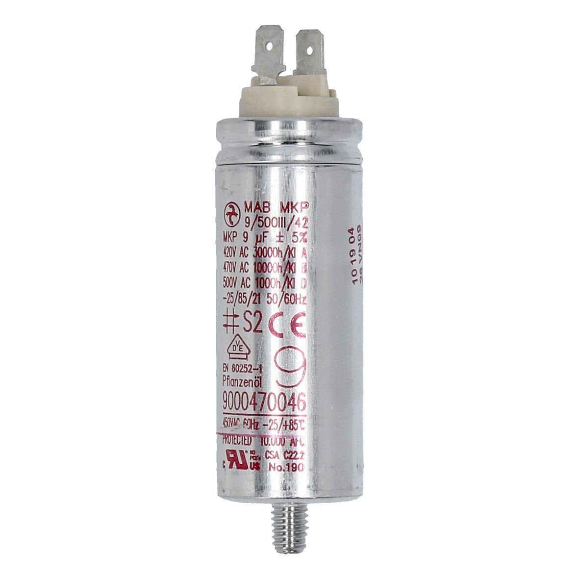 easyPART Montagezubehör wie BOSCH 00622991 Kondensator 9µF 450V BOSCH, Trockner