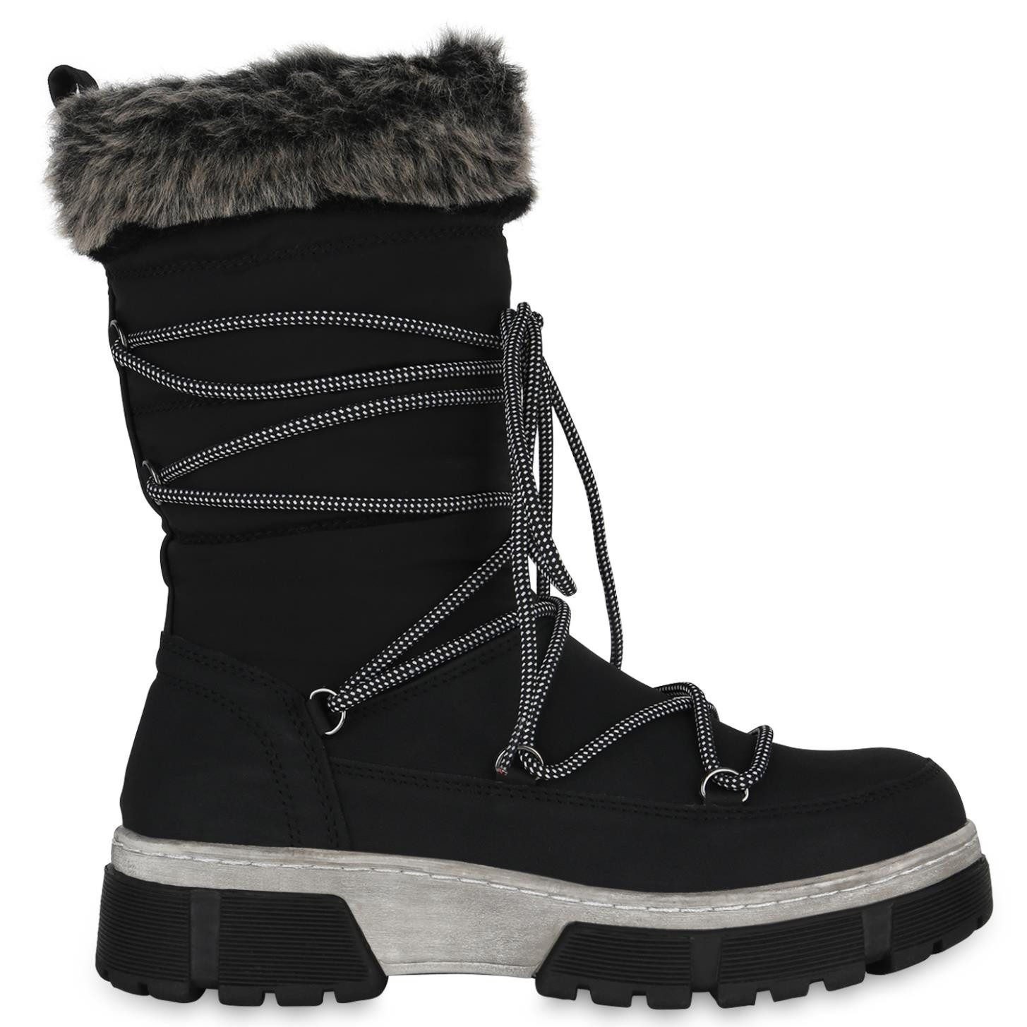 VAN HILL 840826 Winterstiefel Damen Gefütterte günstig online kaufen