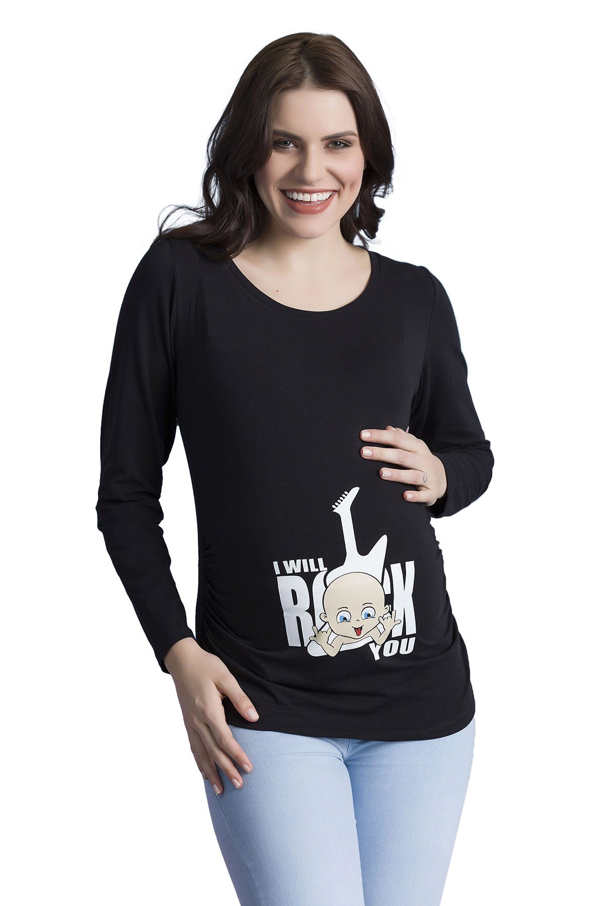 Umstandsshirt I Will Rock You