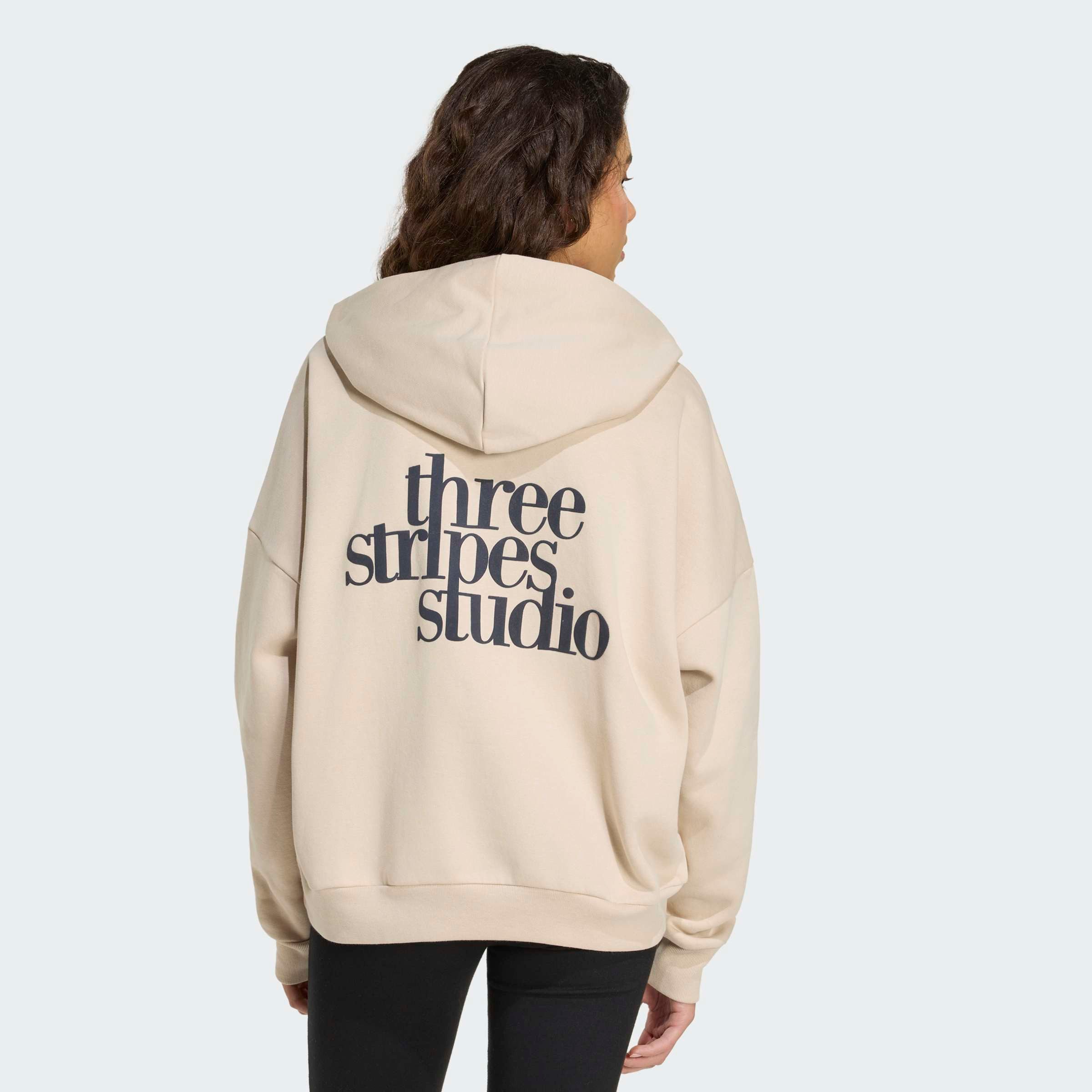 adidas Sportswear Sweatshirt 3-STREIFEN STUDIO HOODIE