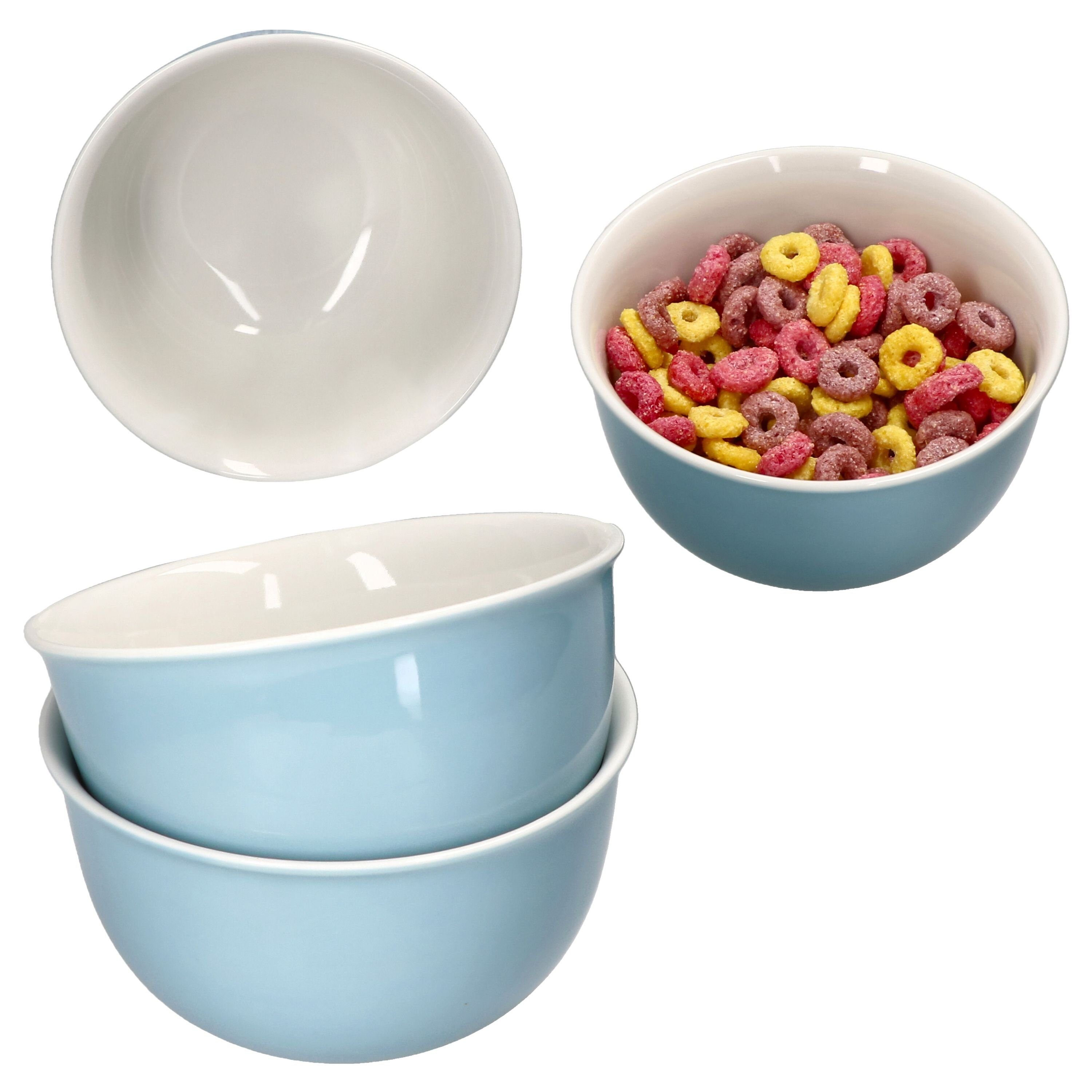 Müslischale 4er Set Müslischale Nordic Blau Doppio - 406351