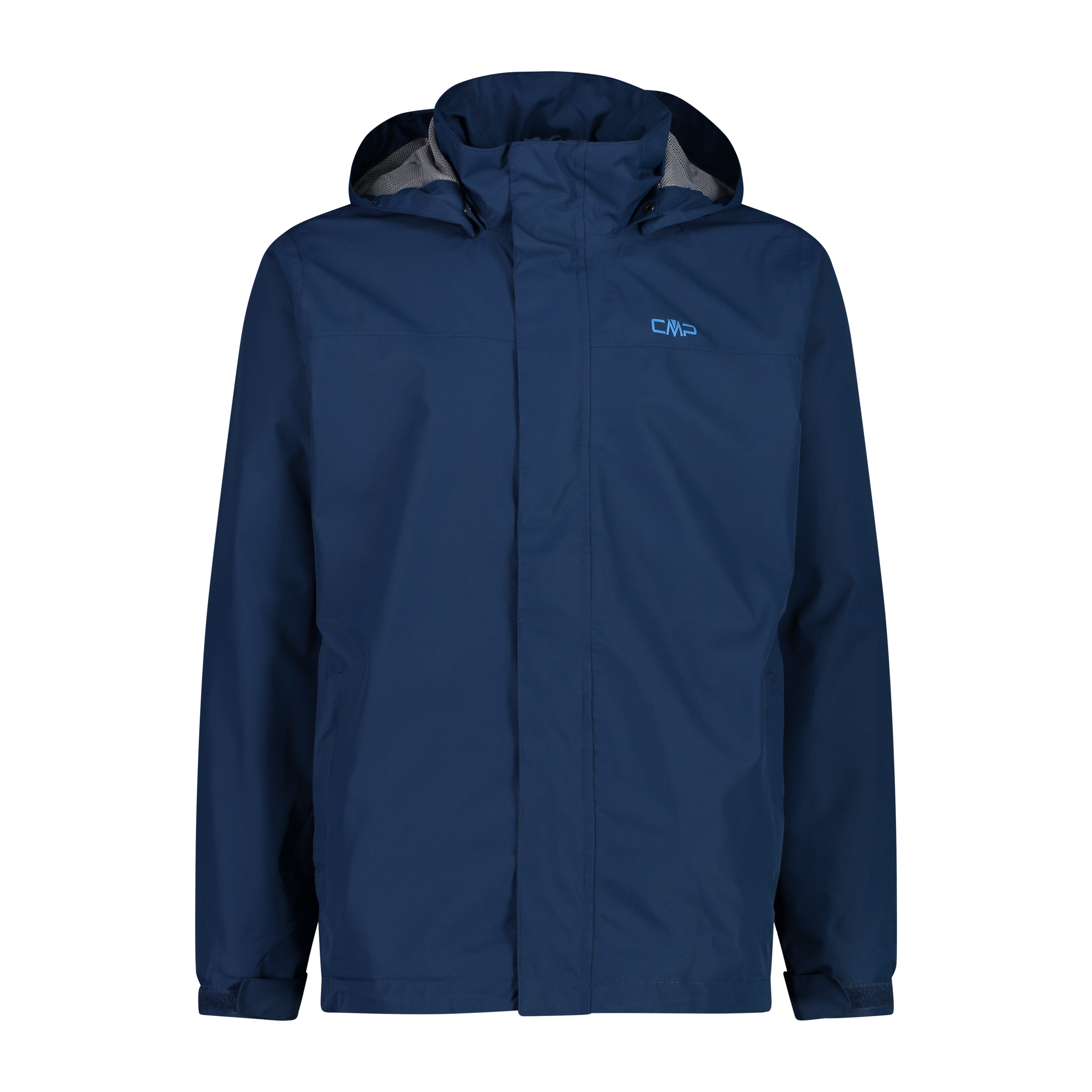 CMP Regenjacke MAN JACKET SNAPS HOOD atmungsaktiv, wasserdicht, winddicht, mit abnehmbarer Kapuze – Bild 4 von 5