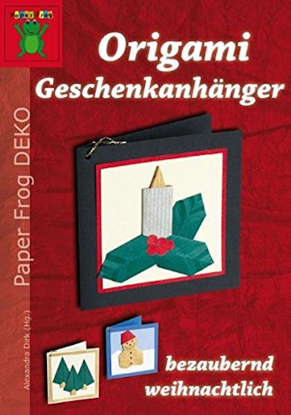H-Erzmade Papiersterne Broschüre Origami Geschenkanhänger - bezaubernd we
