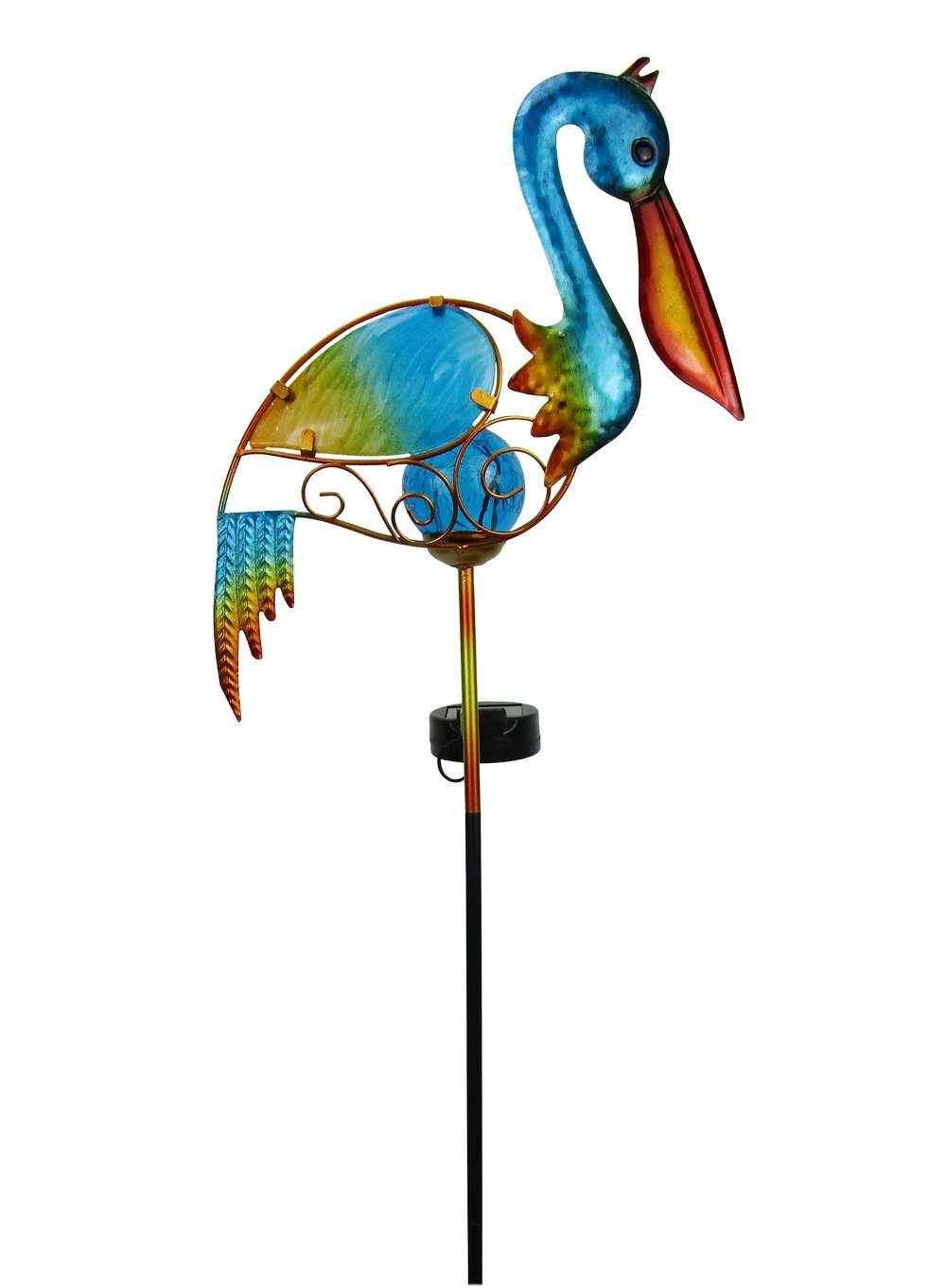 EZ SOLAR Gartenstecker Garten Dekofigur Pelikan günstig online kaufen