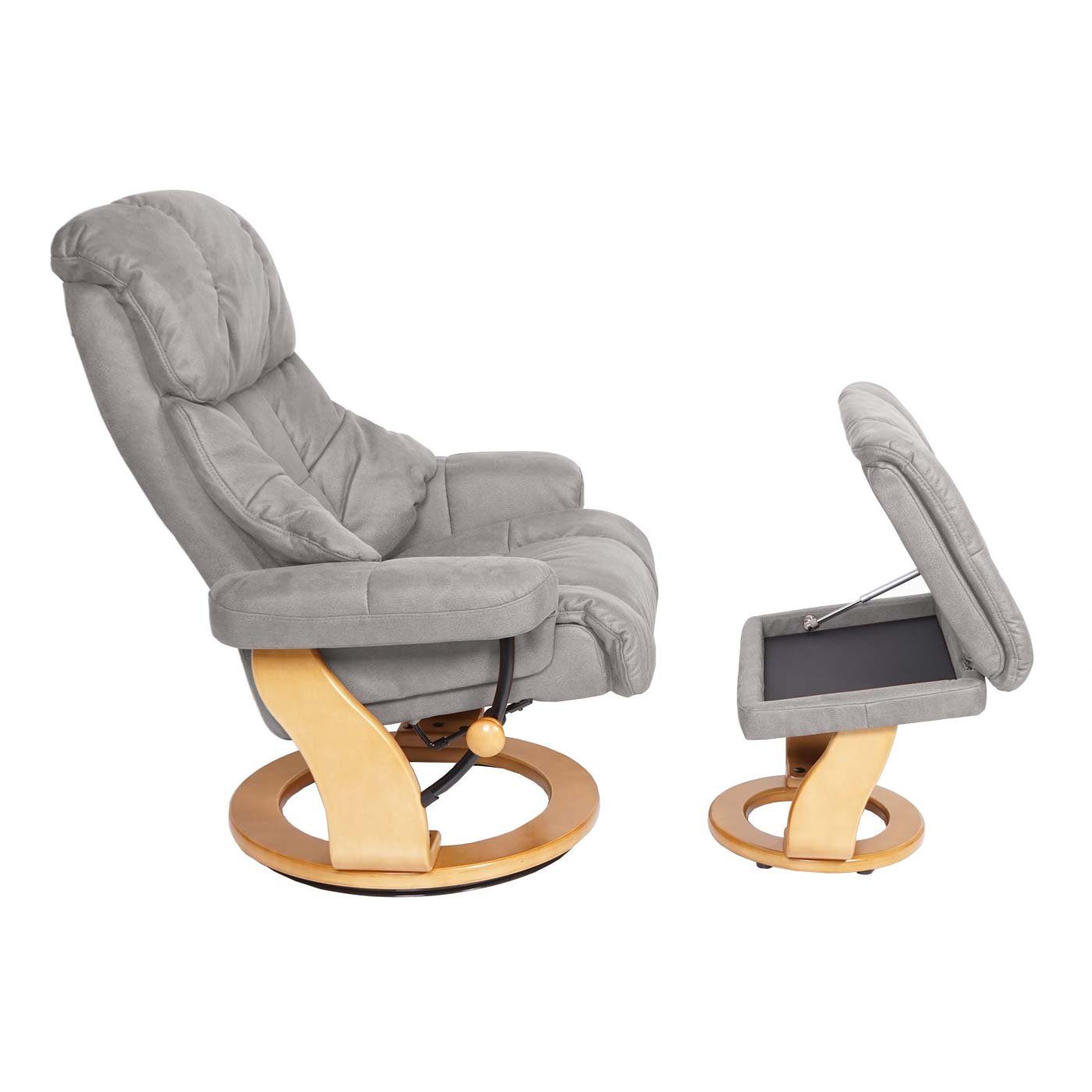 MCA furniture Relaxsessel Edmonton-R, Breite Armlehnen, Um 360° drehbar