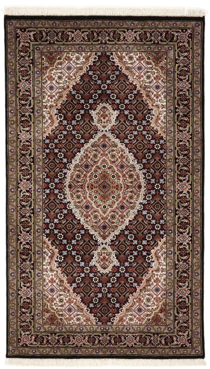 Orientteppich Indo Täbriz 95x163 Handgeknüpfter Orientteppich, Nain Trading, rechteckig, Höhe: 12 mm