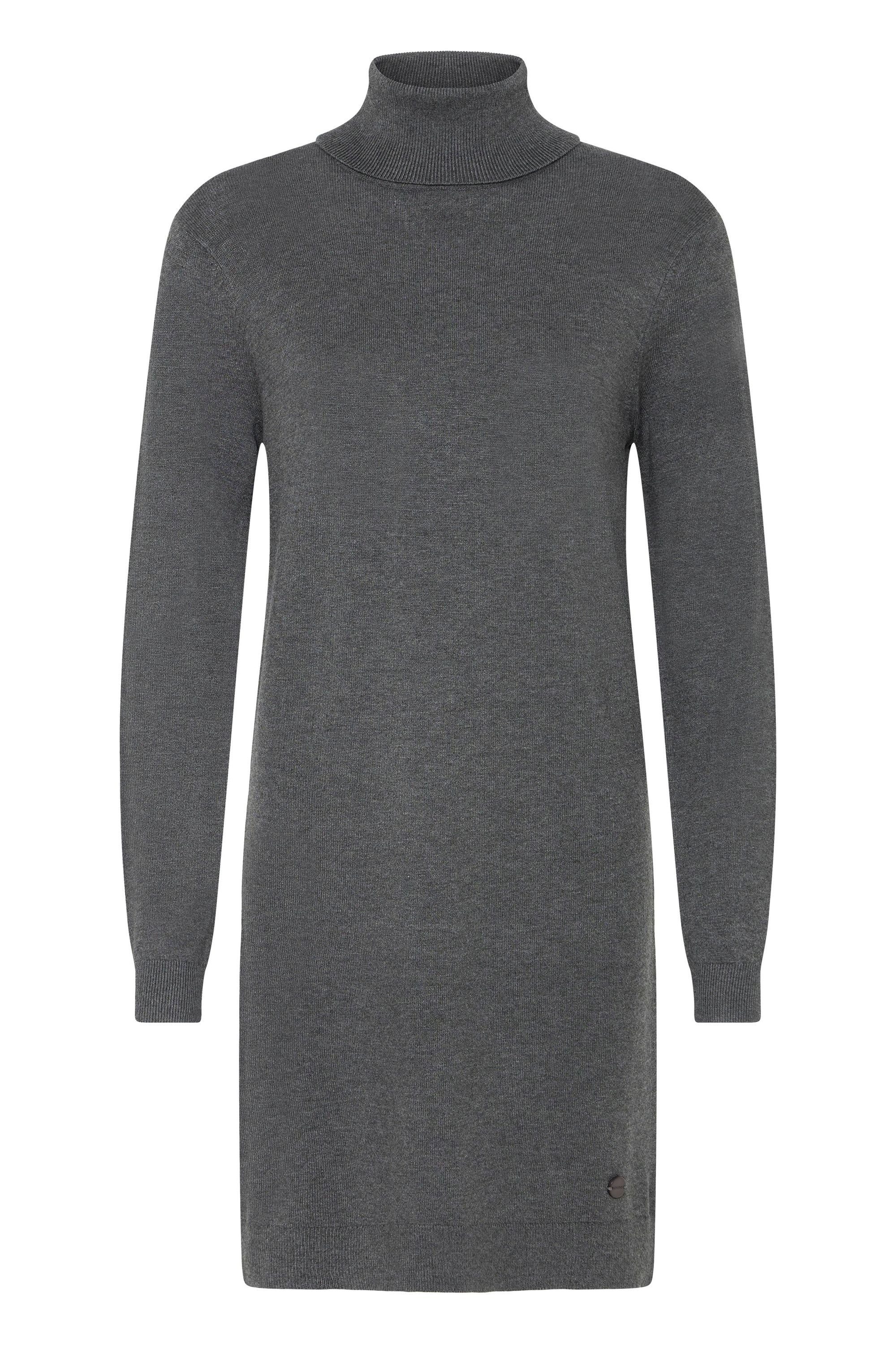 OXMO Strickkleid OXAida Schickes Strickkleid mit Rollkragen günstig online kaufen