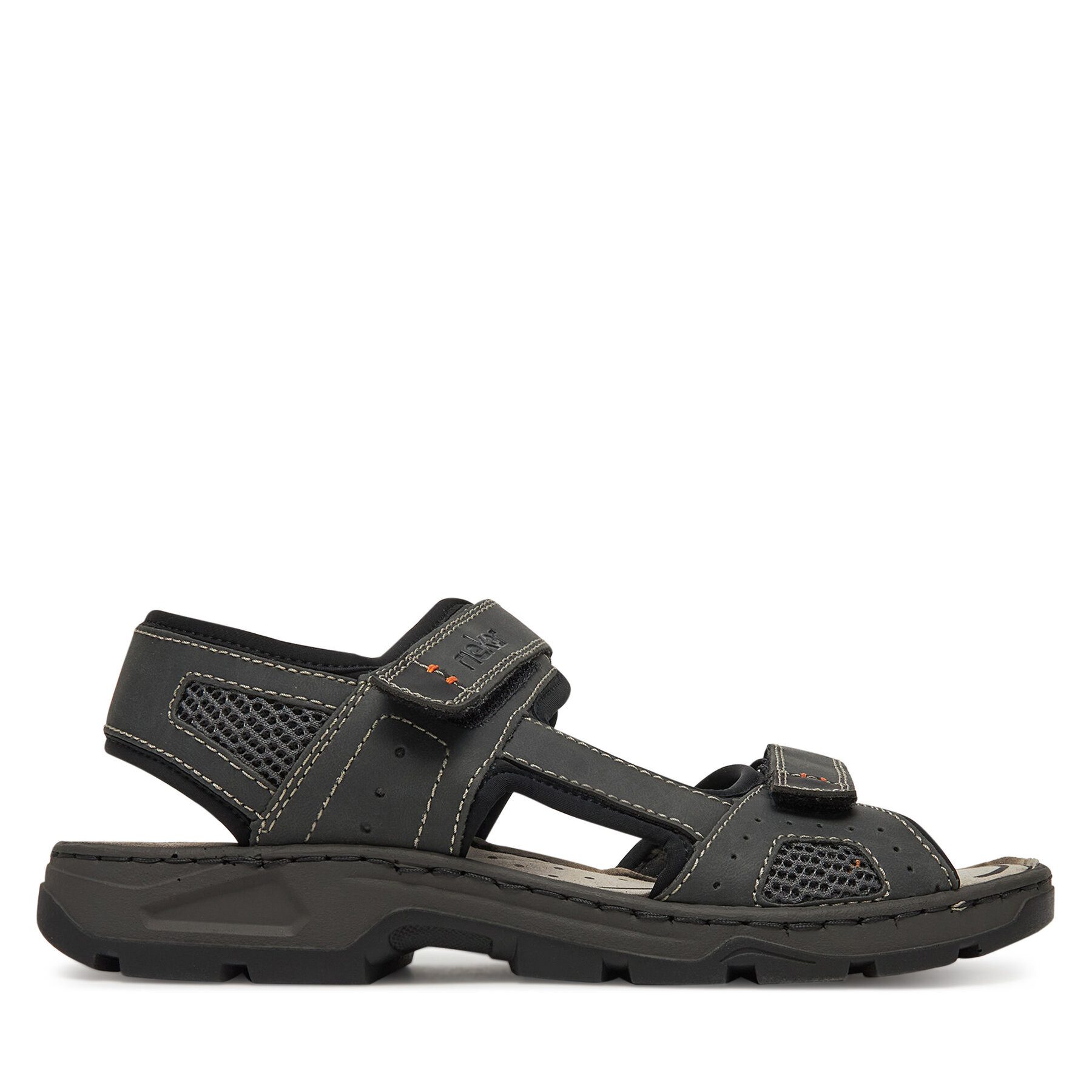 Rieker Rieker Herren-Sandalen Grau 26156-47 Sandale