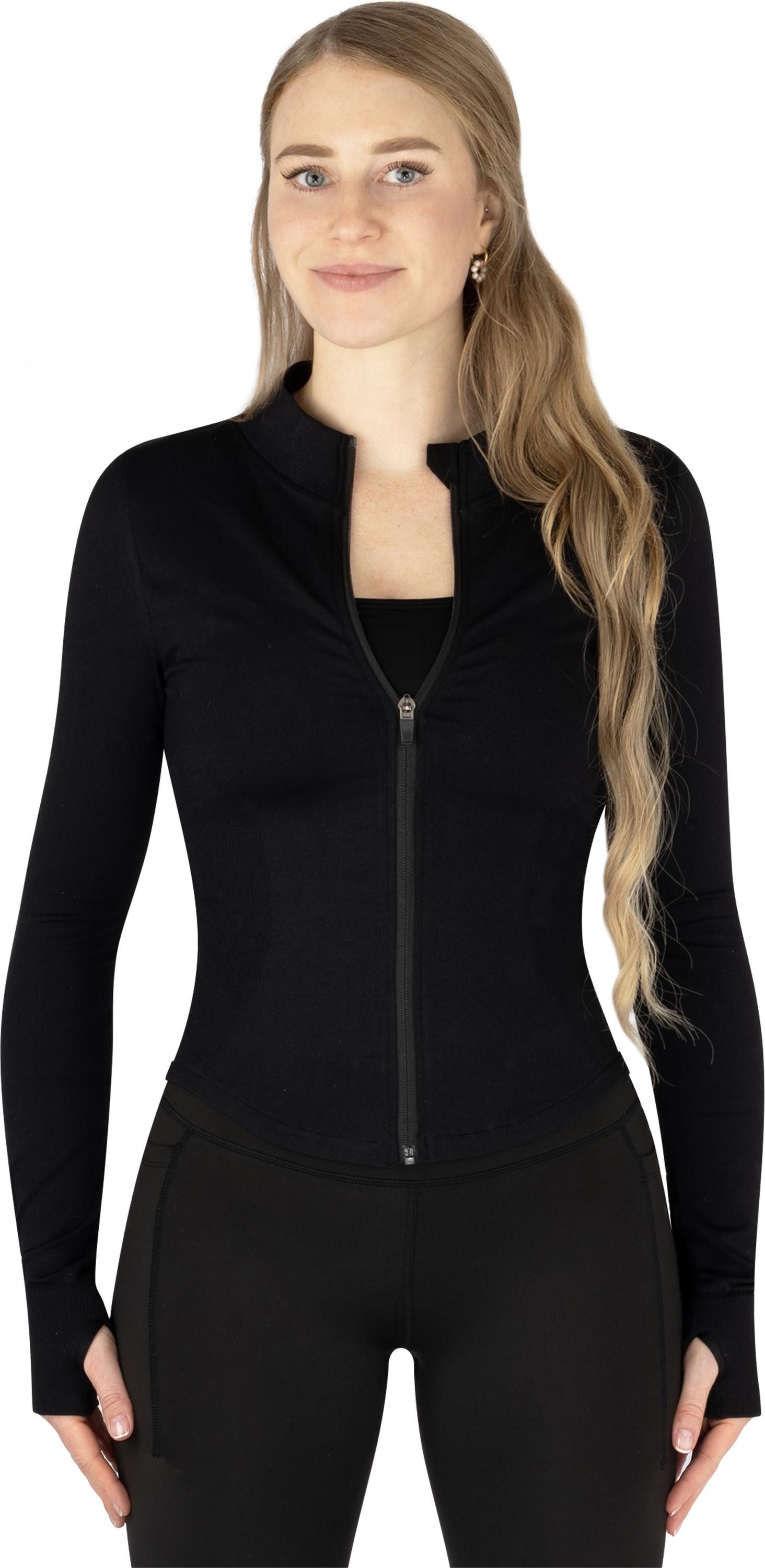 Circle Five Trainingsjacke Damen Shaping Zipper Jacke Trainingsjacke