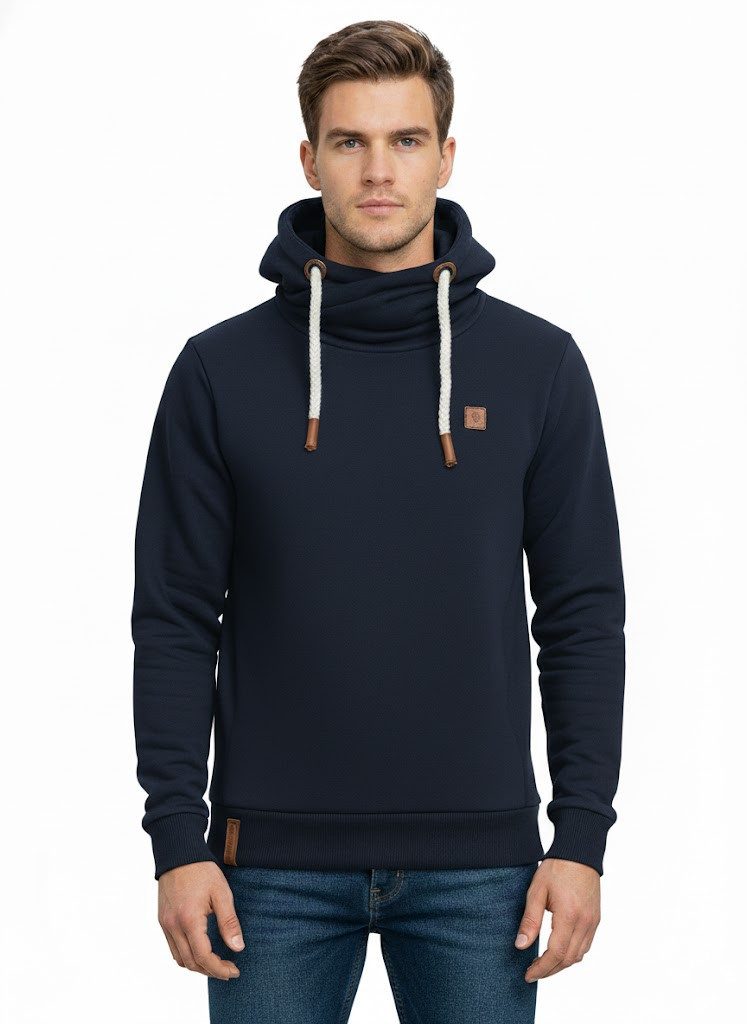 naketano Hoodie Kapuzenpullover Herren navy