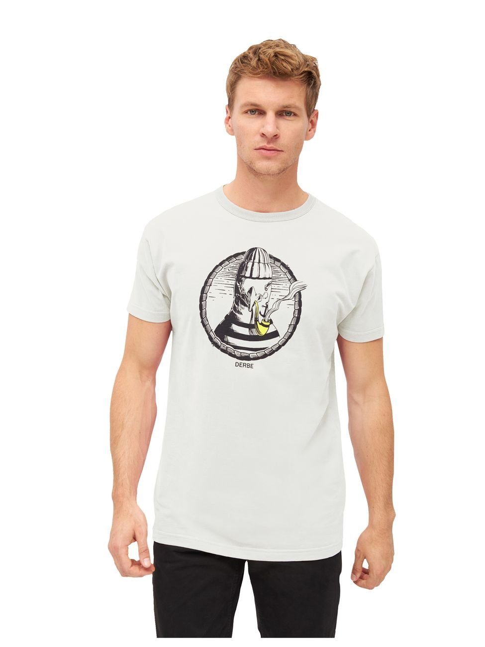 Derbe Print-Shirt Matrosenmöwe Herren T-Shirt (1-tlg) günstig online kaufen